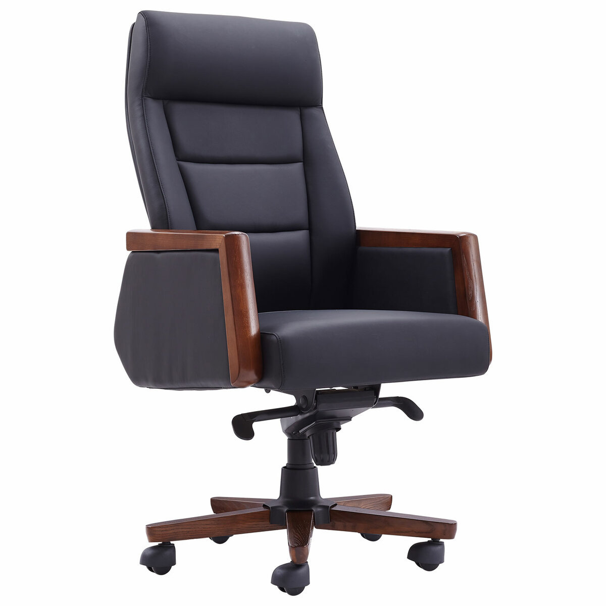 Изображение товара Офисное кресло Hawasan Overlord EX-770 70x124x53 см кожа цвет черный