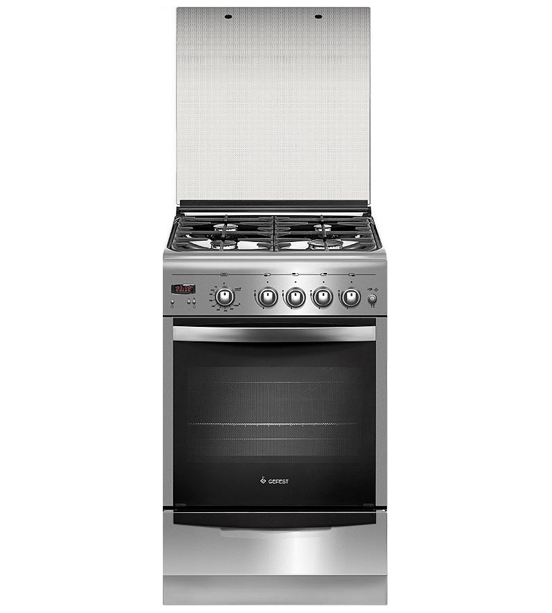 Изображение товара Газовая плита Gefest 214744 50x85 см нержавеющая сталь механическое управление