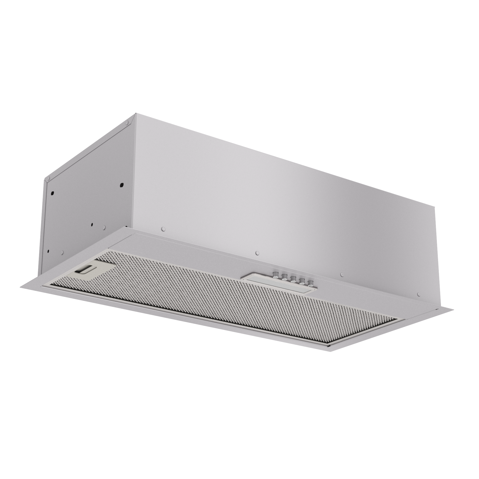 Изображение товара Вытяжка Elikor Cube Basic встроенная 60 см серый / серебристый