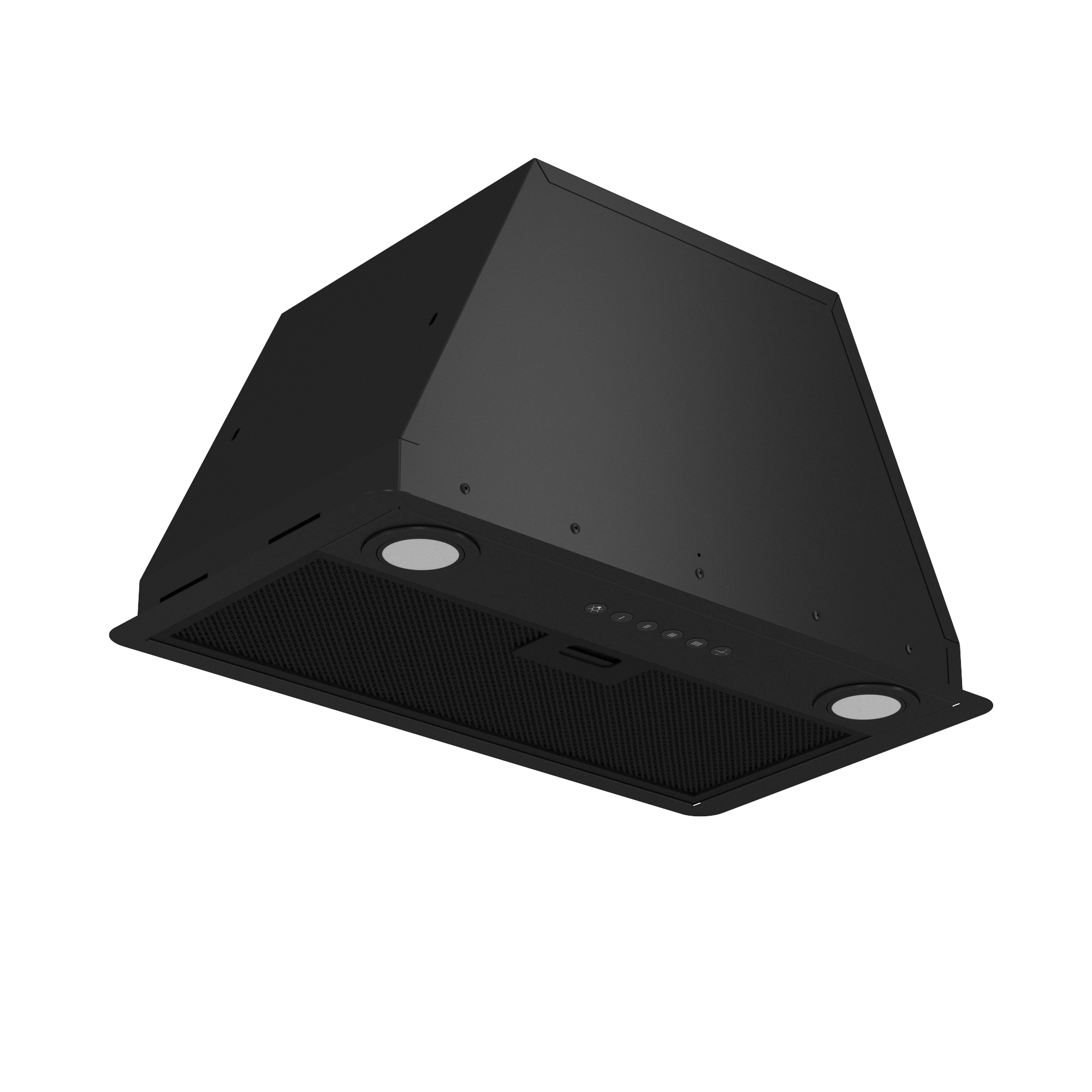 Изображение товара Вытяжка ElikorBOX 50 встраиваемая черная 50 см с мощным мотором