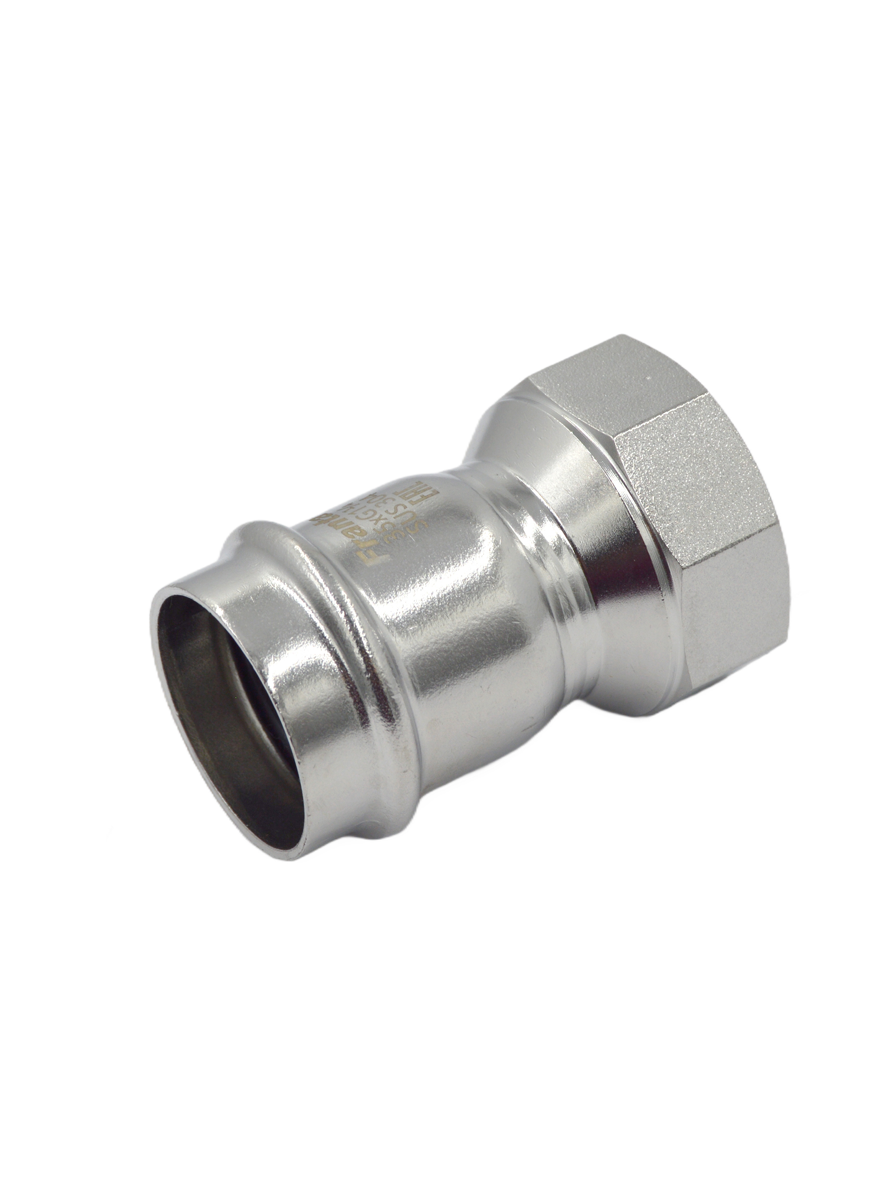 Изображение товара Переходник Franta 1 1/4"x35 мм ВР-ВПр нержавеющая сталь Aisi 304 V12351140G