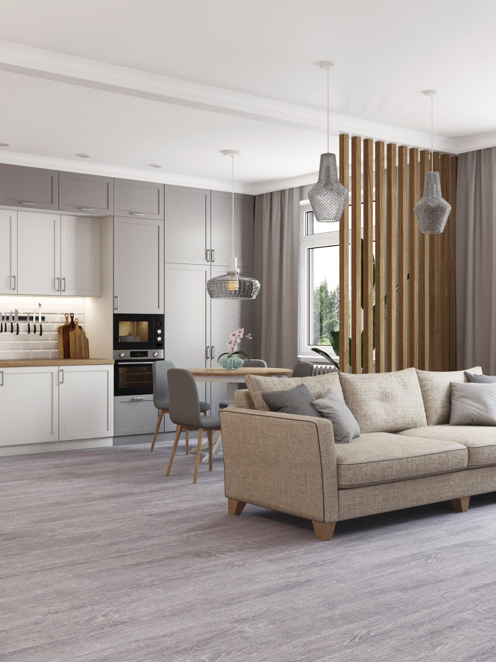 Изображение товара SPC плитка Polmark Legend 566 43 класс 4 мм водостойкая для пола и стен