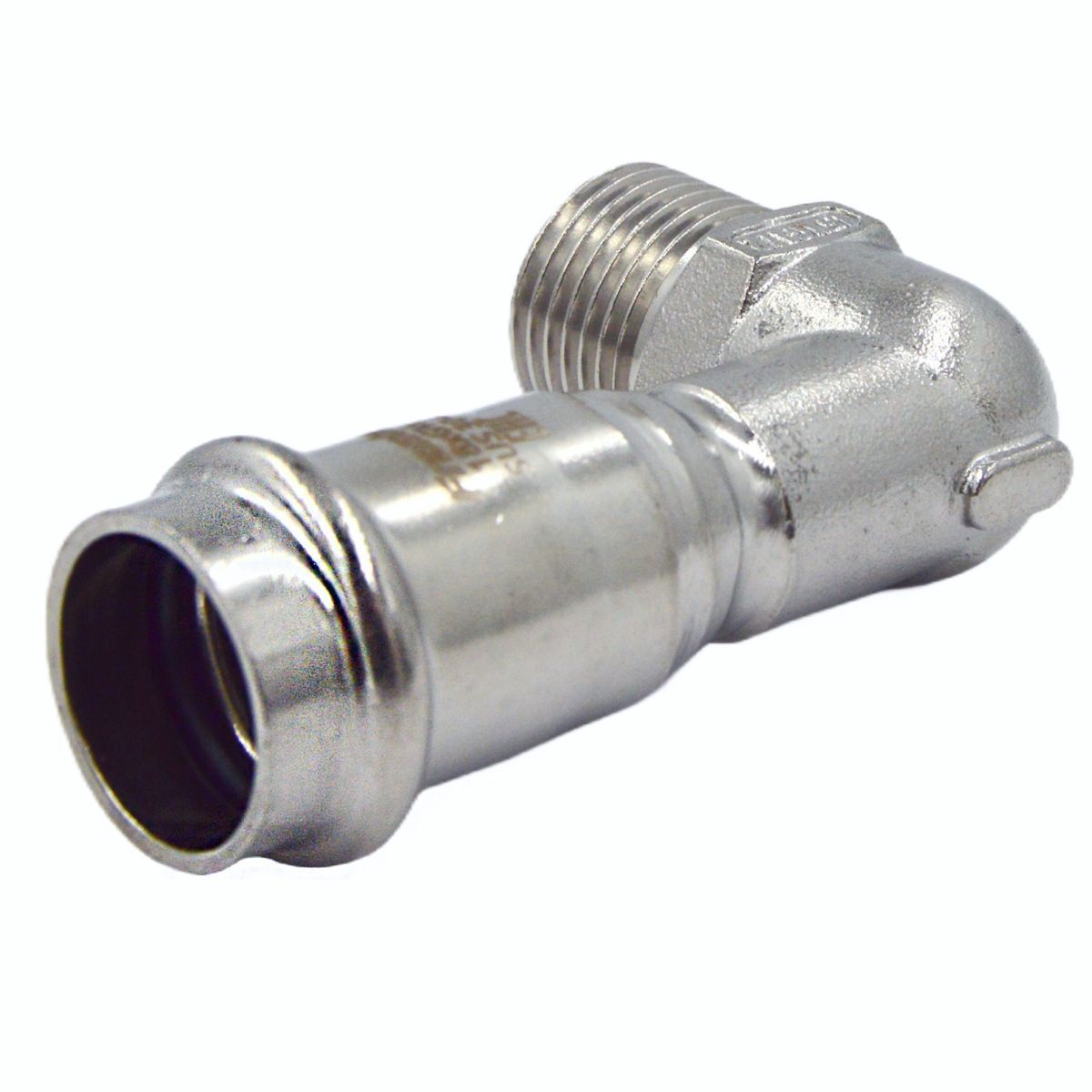 Изображение товара Адаптер Franta 3/4"x22 мм НР-ВПр нержавеющая сталь Aisi 304