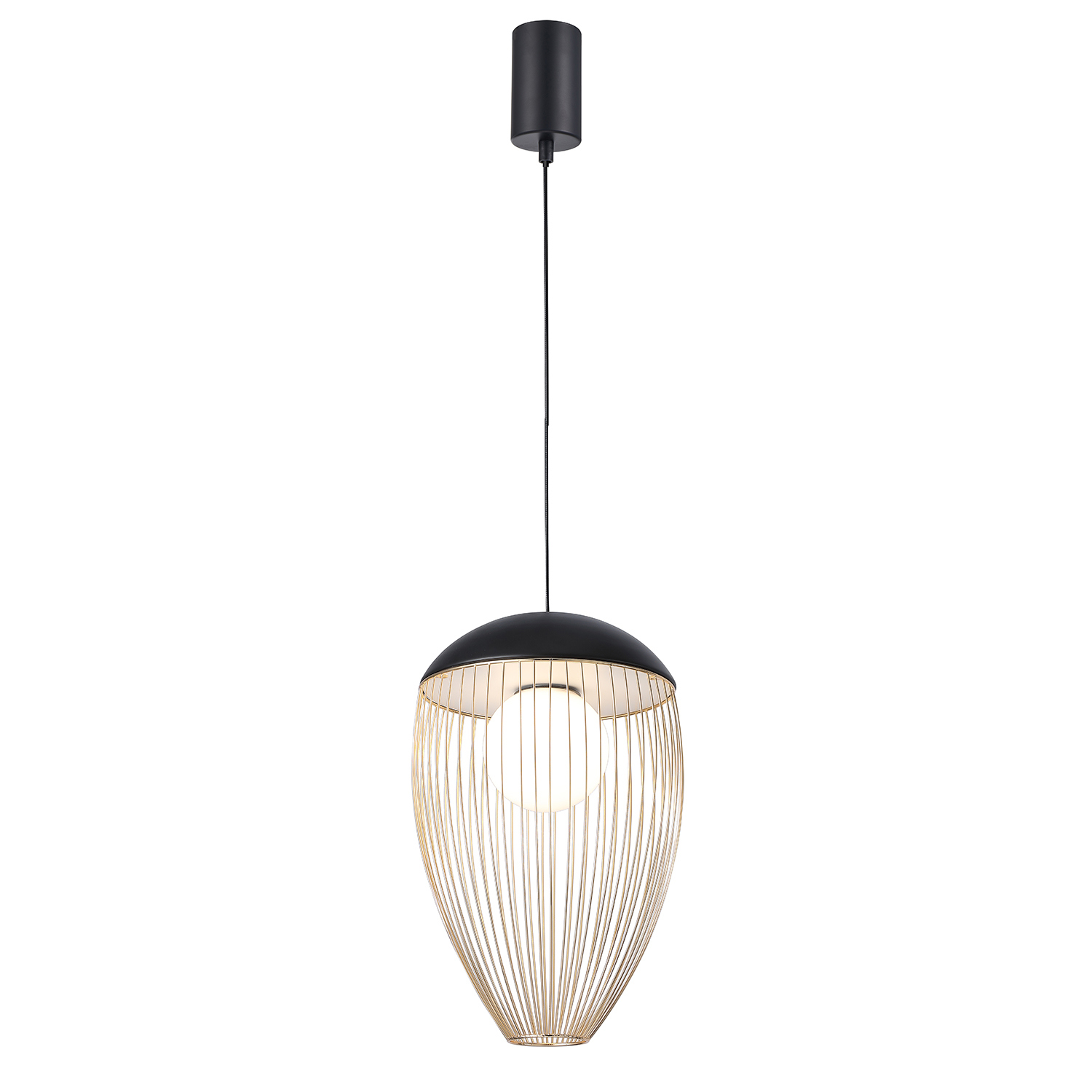 Изображение товара Подвесной светодиодный светильник Favourite Core 4241-1p стиль Лофт 2 м² нейтральный белый свет чер