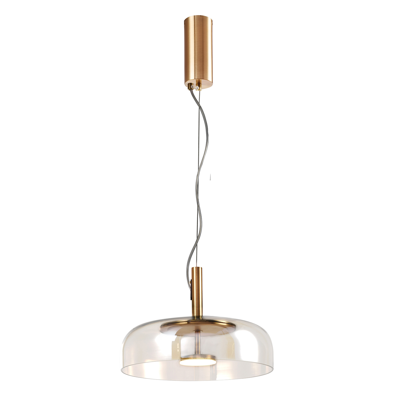 Изображение товара Подвесной светильник Favourite Brandy 4258-1p с прозрачным стеклом и LED освещением