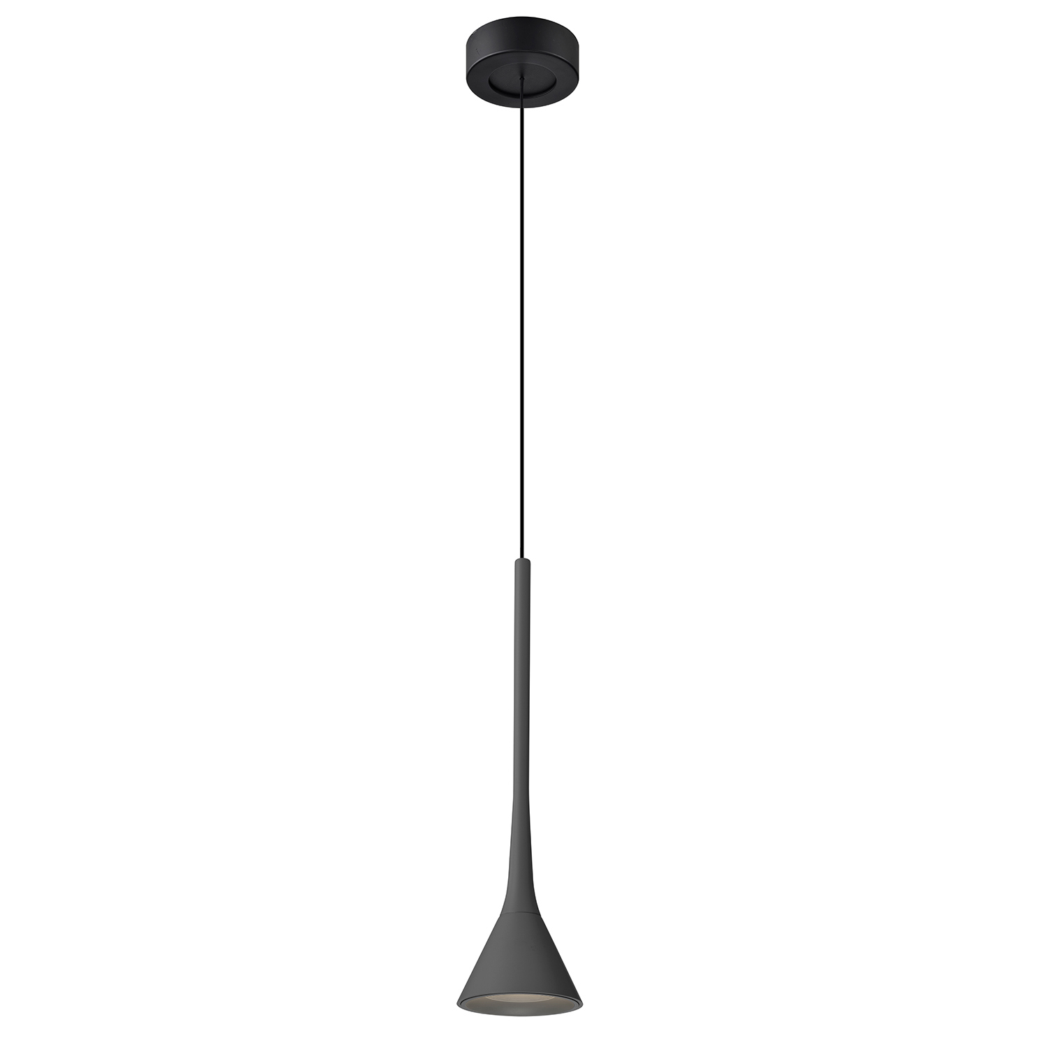 Изображение товара Светильник подвесной Favourite Klokken 4406-1p 6W нейтральный белый черный