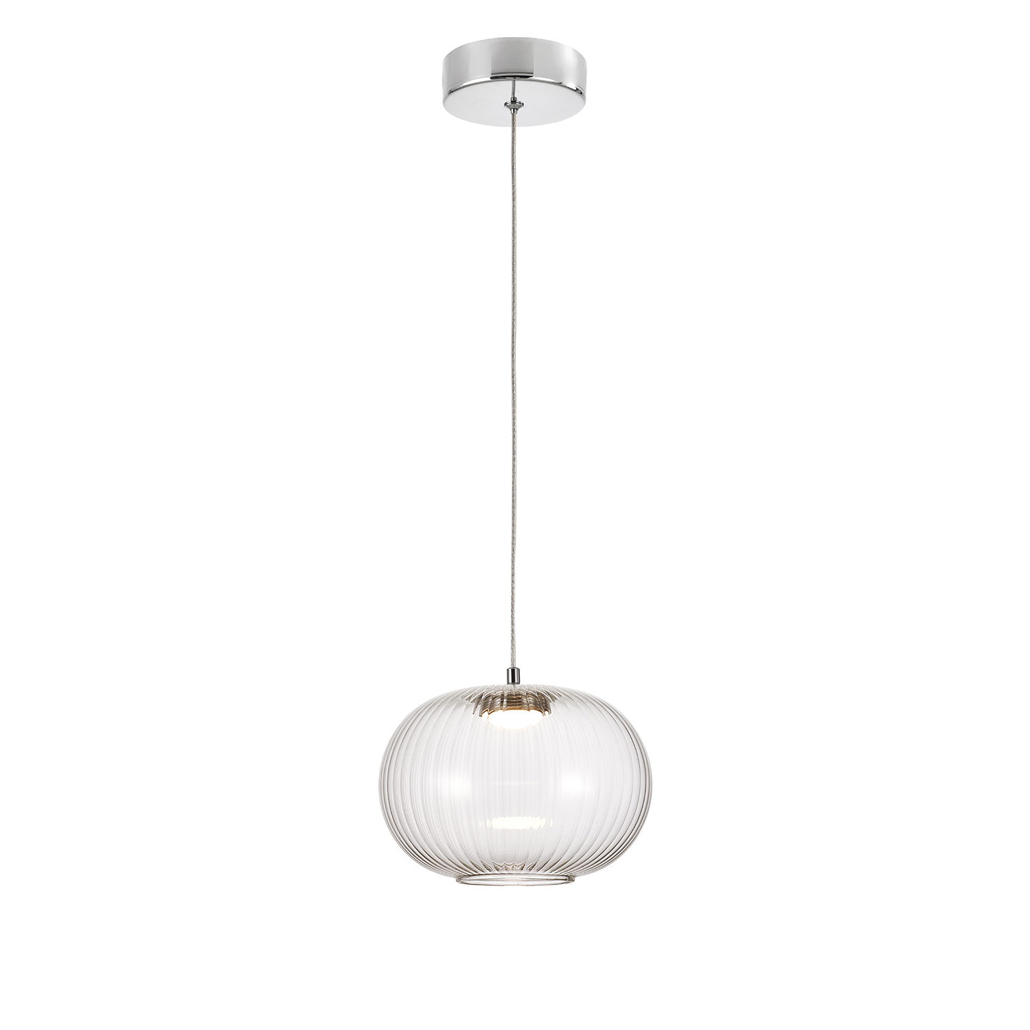 Изображение товара Подвесной светильник Favourite Cattivo 4453-1p 1 м² нейтральный белый свет хром