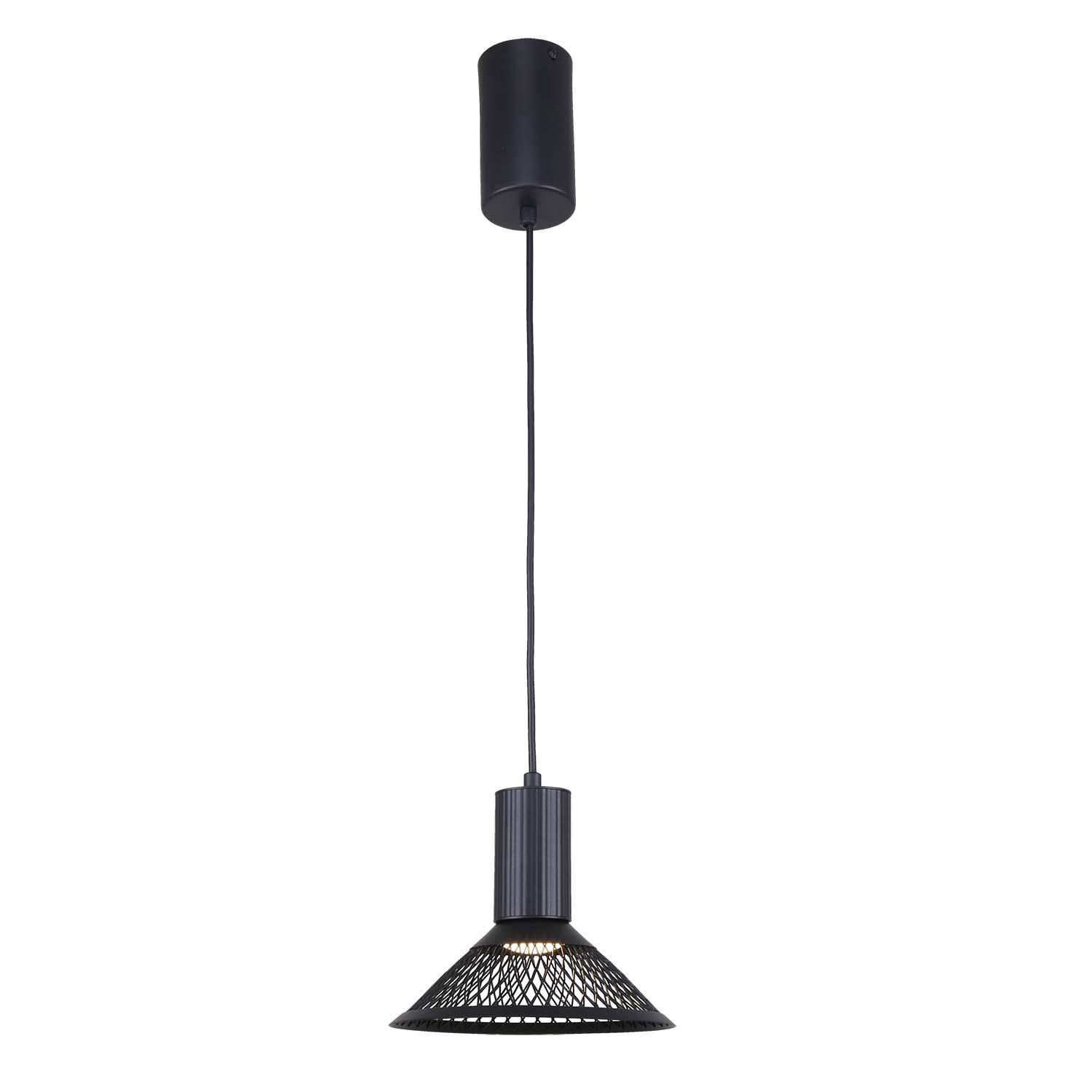 Изображение товара Светильник подвесной Favourite Metrics 4623-1p для интерьера лофт черный регулируемая высота