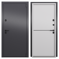 Изображение товара Входная дверь металлическая Антарктик 88x205 см правая бьянко