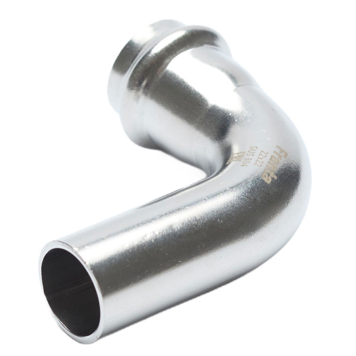 Изображение товара Угол 90° Franta 28x28 мм ВПр-НПр из нержавеющей стали Aisi 304