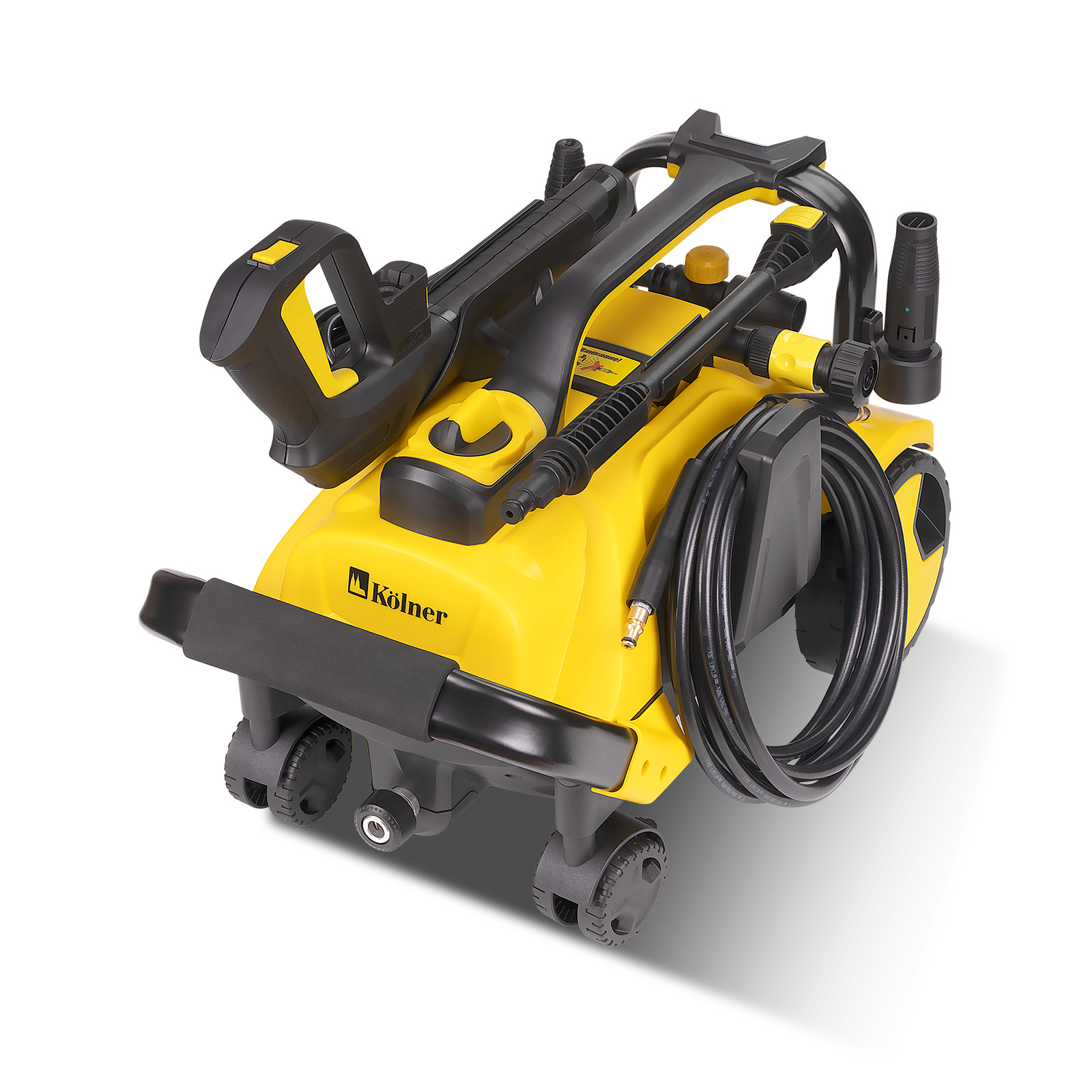 Изображение товара Мойка высокого давления Kolner K170F, 170 бар, 480 л/ч, с функцией самовсасывания