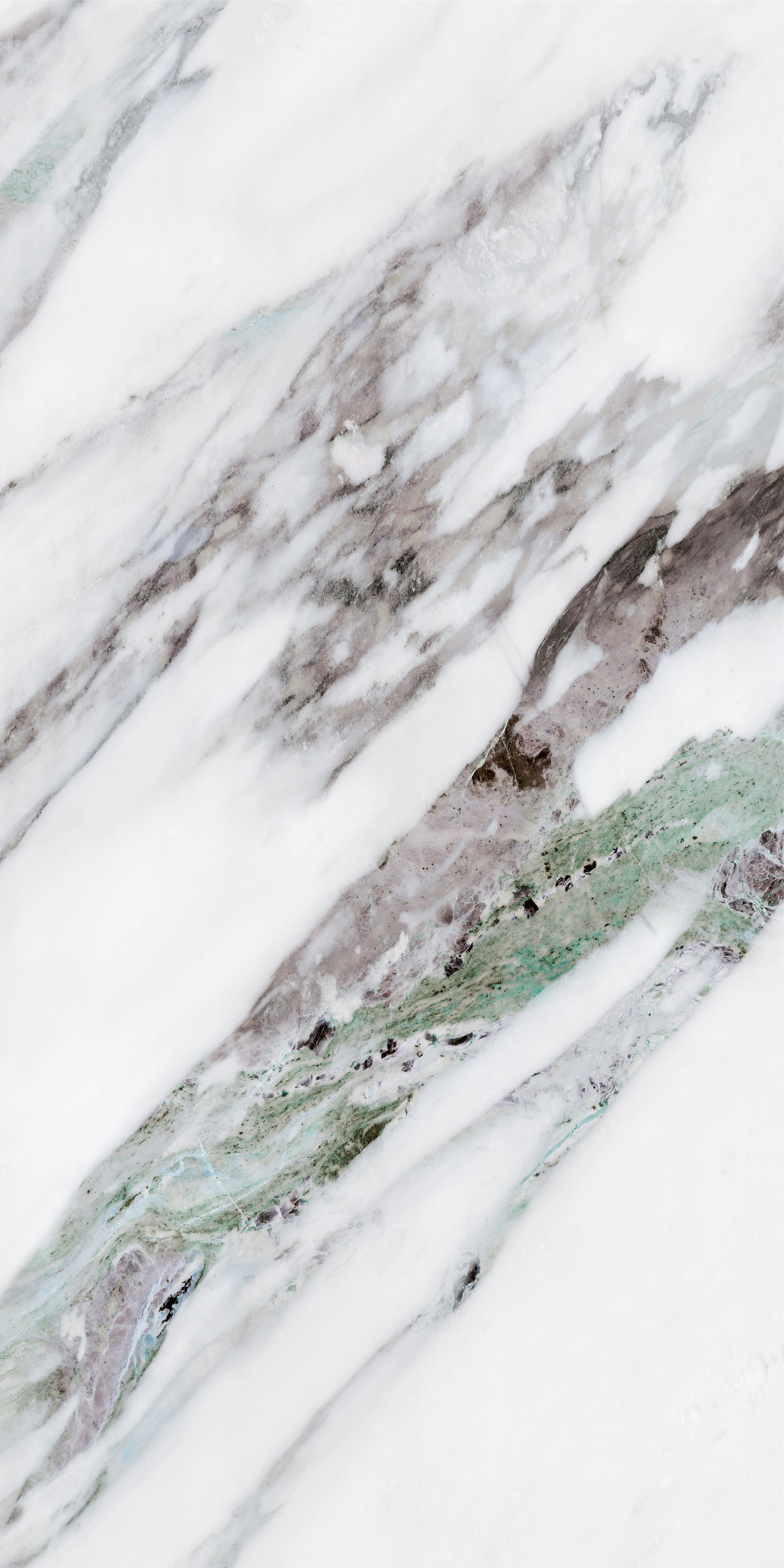 Изображение товара Керамогранит Sal sapiente Big stone BSP 126302 60x120 см бело-зеленоватый под мрамор