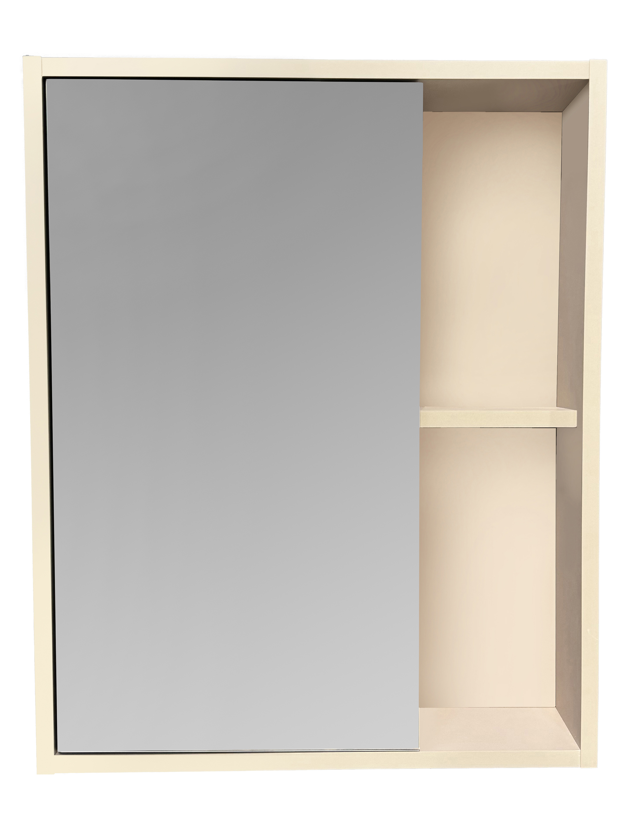 Изображение товара Зеркалом шкаф в ванную подвесной Runo ЭкоНова 60 цвет какао