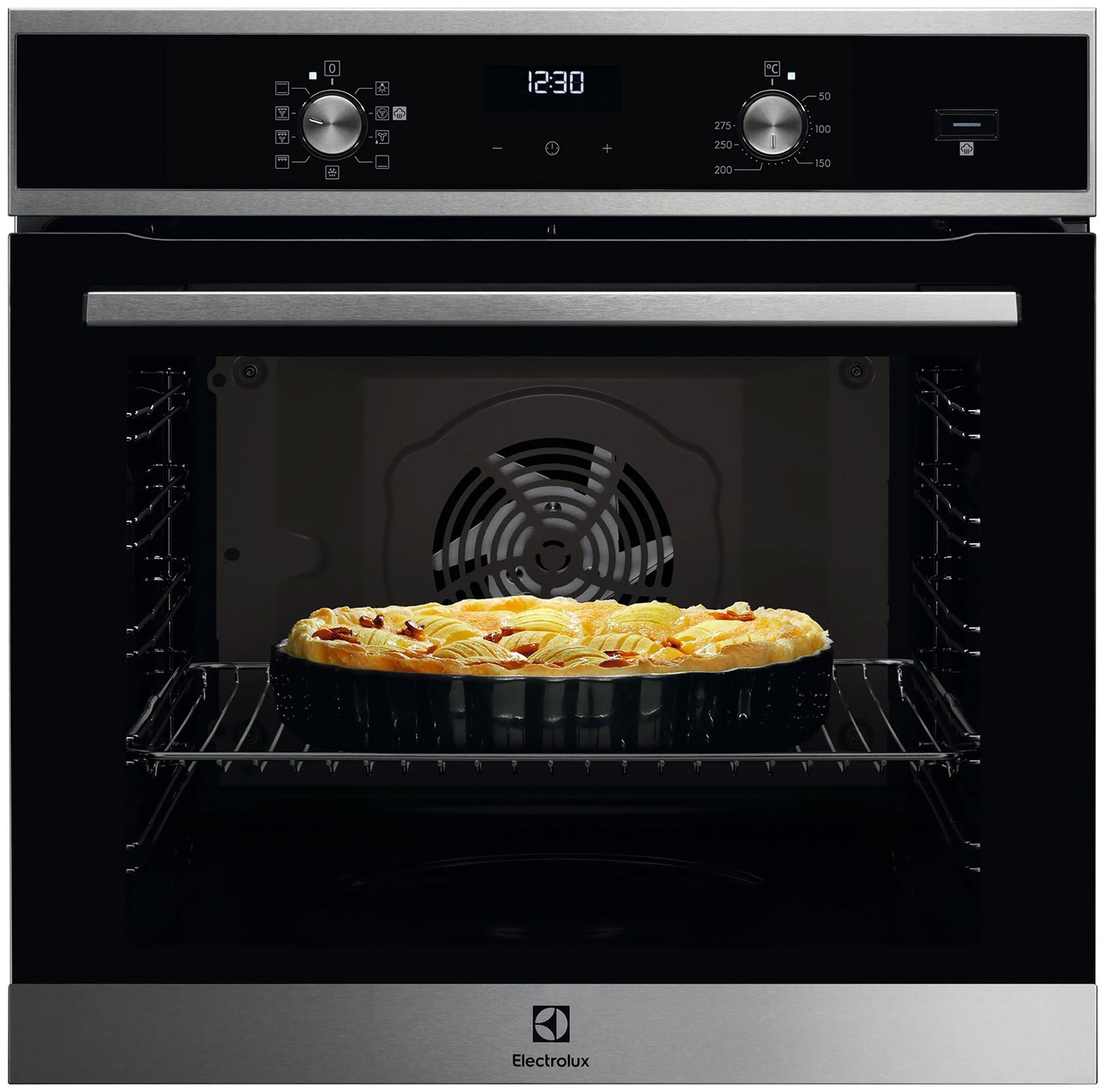 Изображение товара Встраиваемый электрический духовой шкаф Electrolux EOD5F71X с режимами пара и очисткой