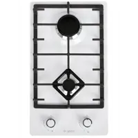 Изображение товара Газовая варочная панель Gefest ПВГ 1003 30 см 2 конфорки цвет белый