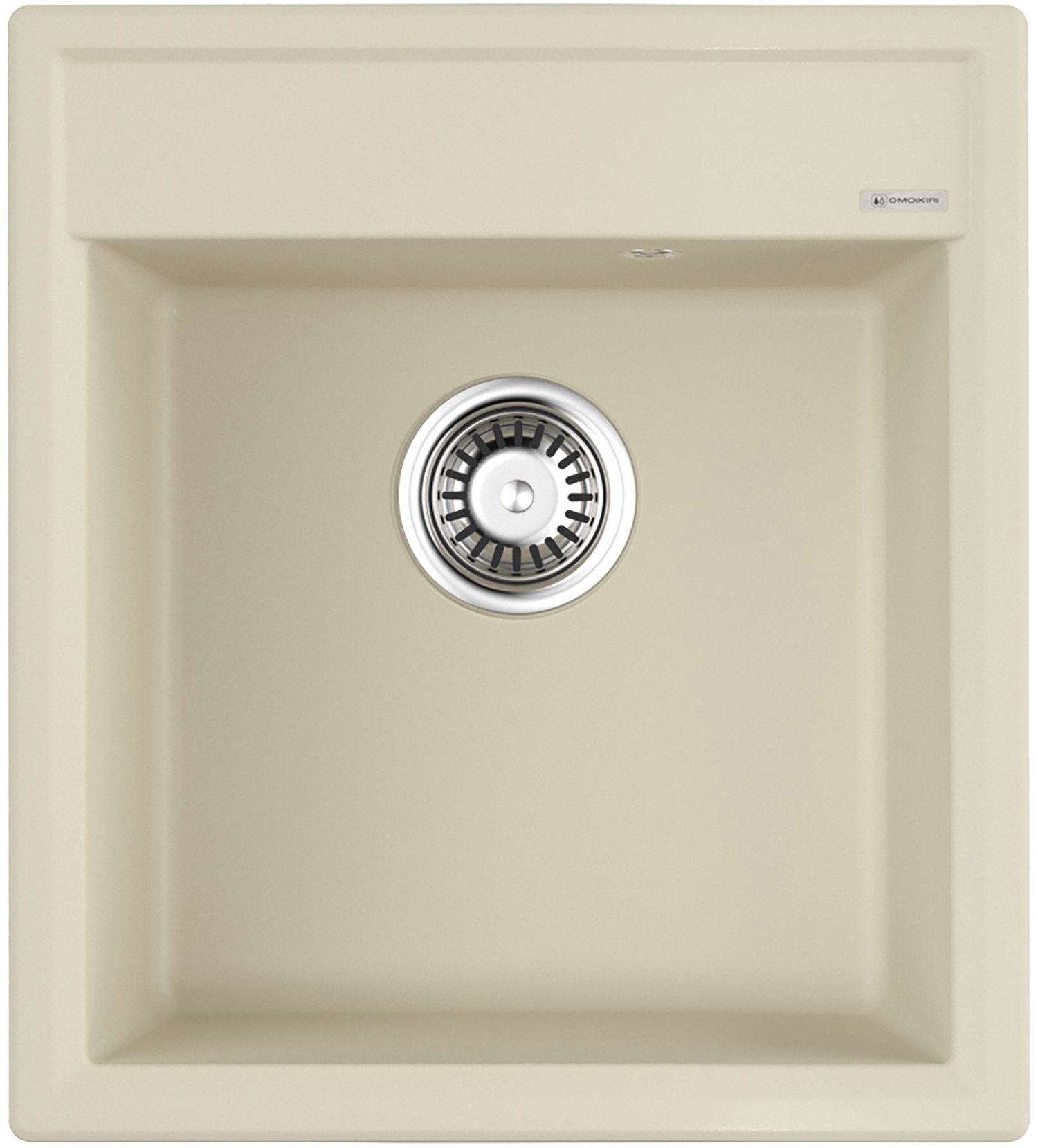 Изображение товара Кухонная мойка OMOIKIRI Daisen 46-BE 46x51см искусственный гранит/Ваниль