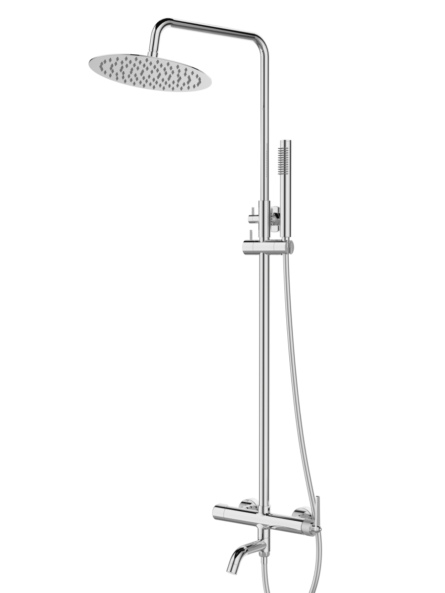 Изображение товара Душевая стойка Esko Bangkok ST250BG 1 режимная цвет серый/серебристый, хром