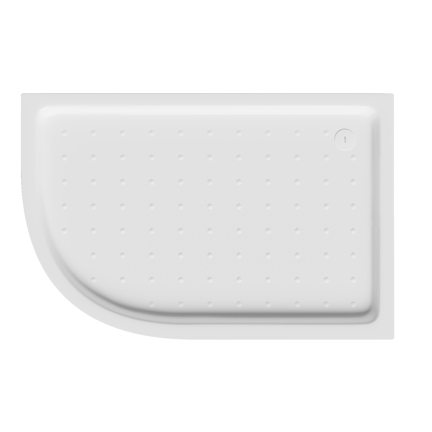 Изображение товара Душевой поддон Abber AD3E129 R 120x90 см асимметричный акриловый цвет белый