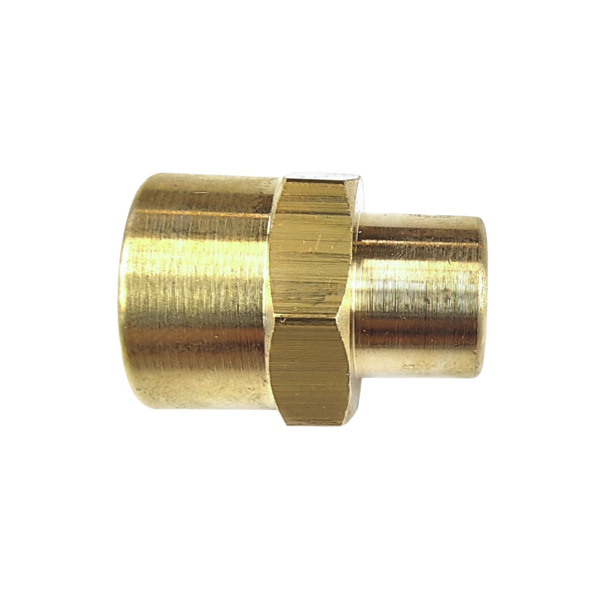 Изображение товара Муфта Профитт латунная переходная пневмо 1/2" ВР x 1/4" ВР