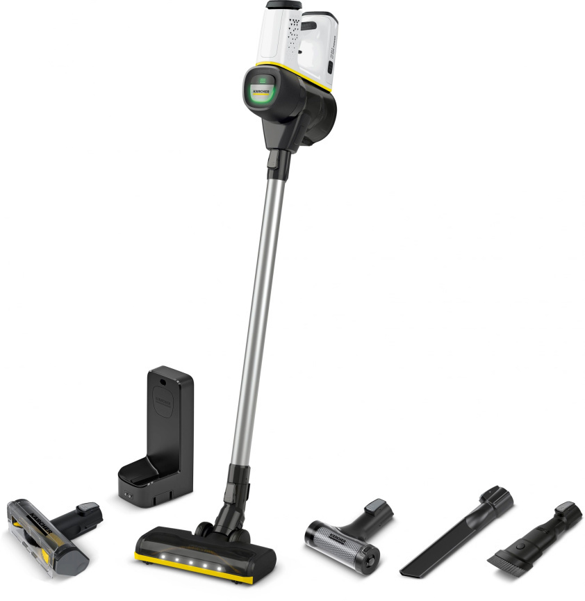 Изображение товара Вертикальный беспроводной пылесос Karcher VC 6 Cordless 1000 Вт 1 л белый
