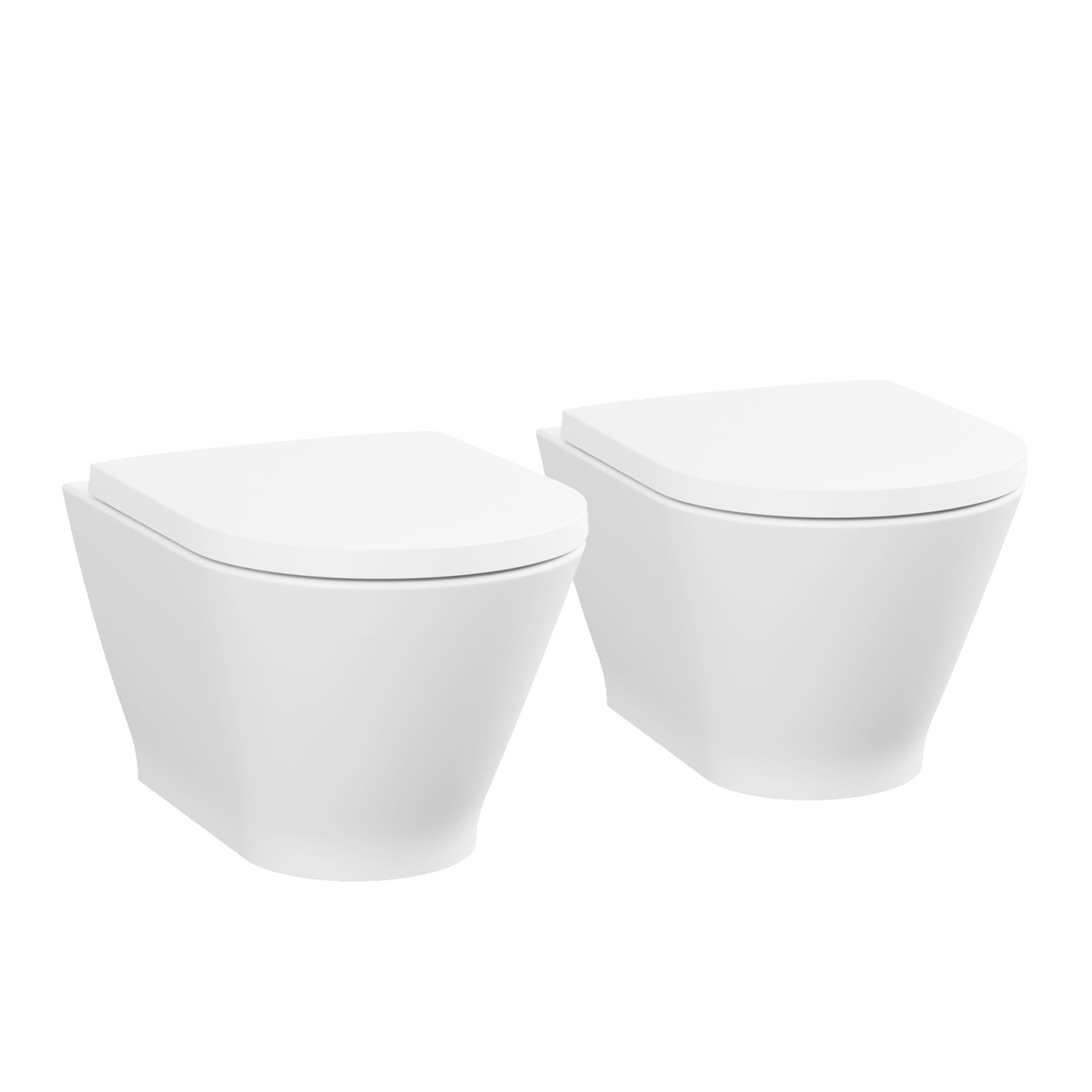 Изображение товара Комплект унитазов Lavinia Boho Elegant Rimless 2 в 1 с микролифтом