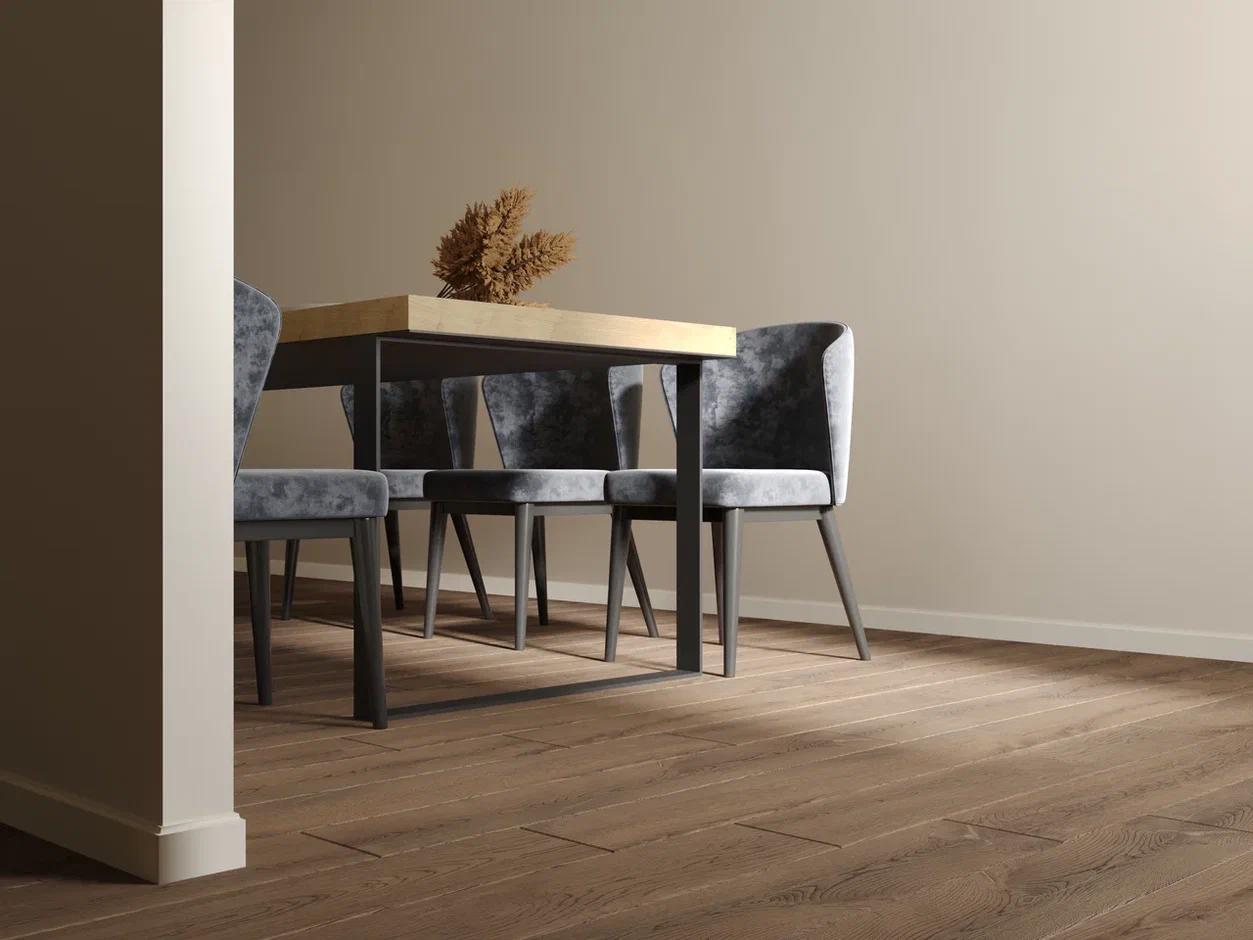 Изображение товара Керамогранит Qua Argon Antico 7мм матовый под дерево 20x119.5 см темно-коричневый