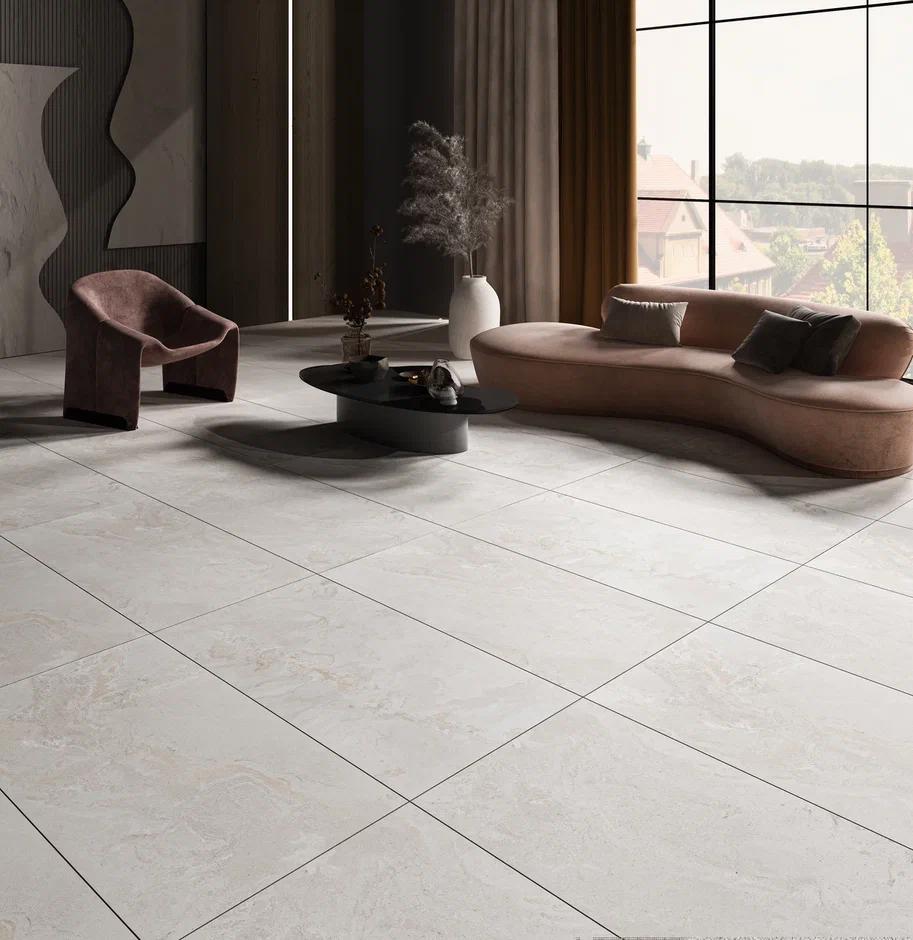 Изображение товара Керамогранит Dreamy Sand 7мм мат крупный формат 595x1195 мм бежевый