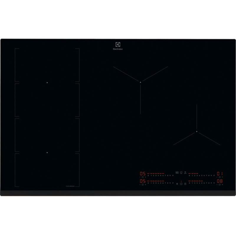 Изображение товара Электрическая варочная панель Electrolux EIV85453 78 см 4 конфорки цвет черный