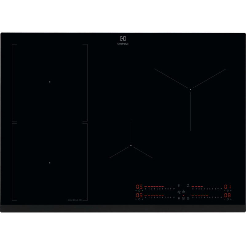 Изображение товара Электрическая варочная панель Electrolux EIS77453 71 см 4 конфорки цвет черный