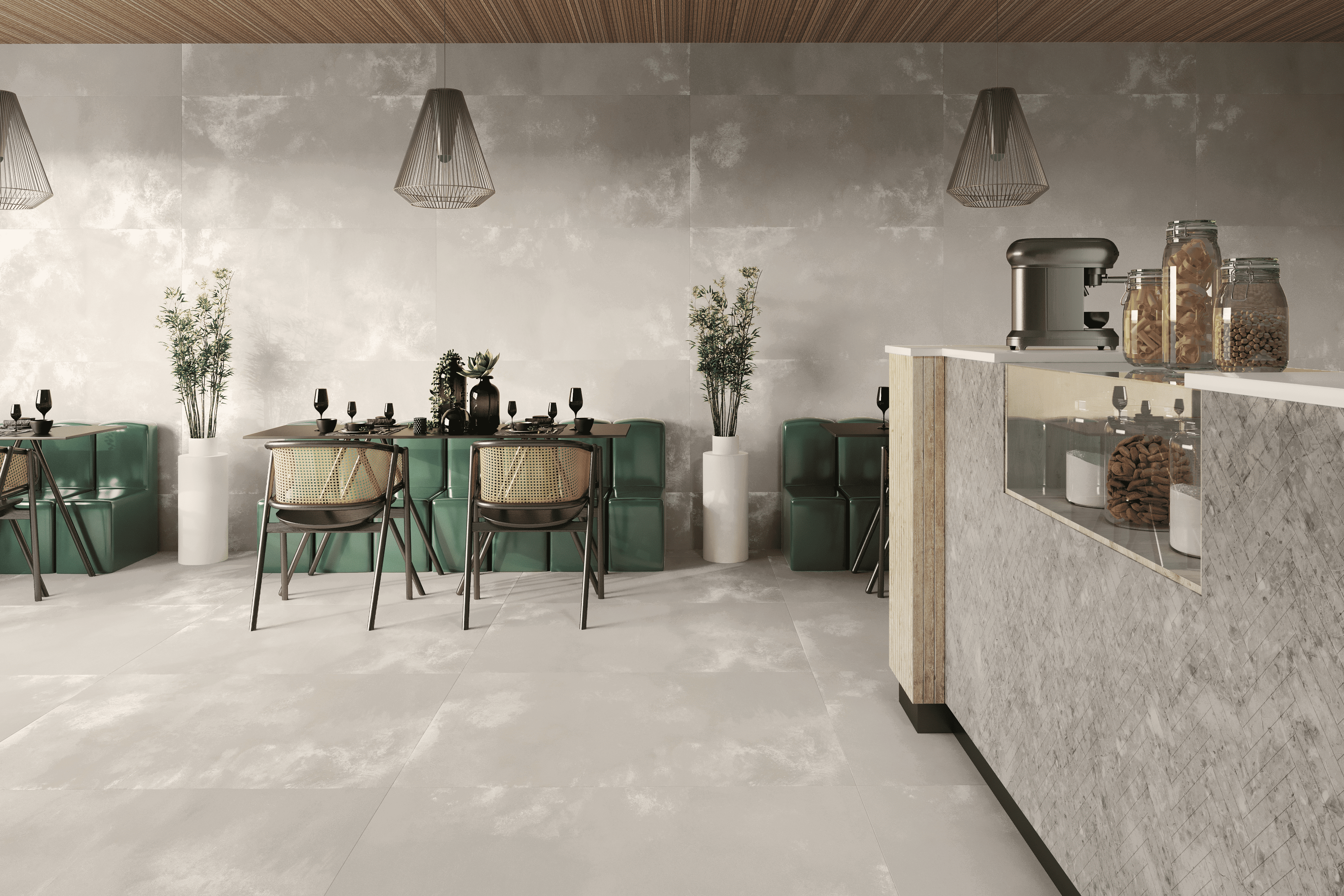 Изображение товара Керамогранит Kerald Delicate Light carving 60x120 см серый для стен и пола