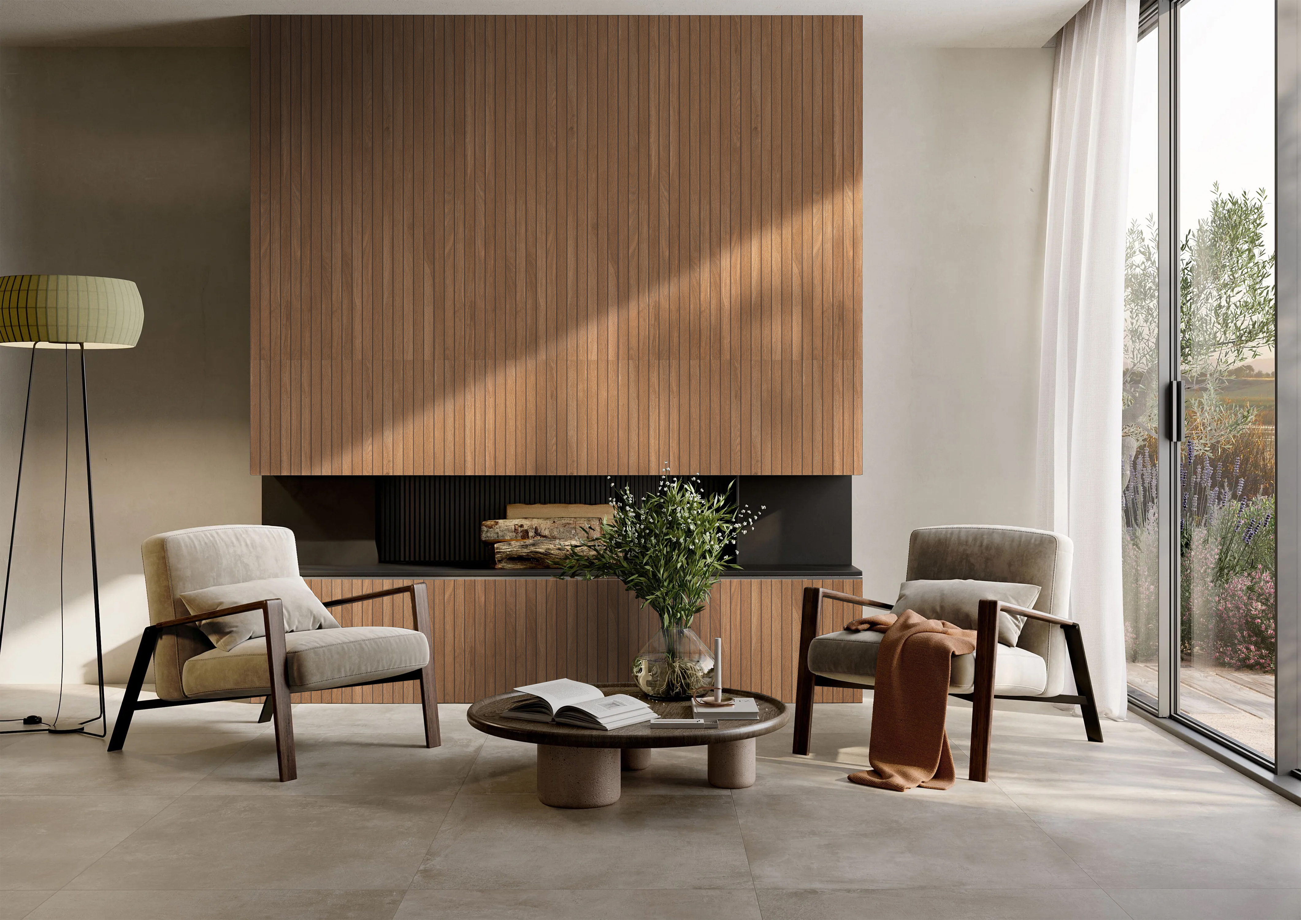 Изображение товара Керамогранит Kerald Spera Brown matt + punch 60x120 см