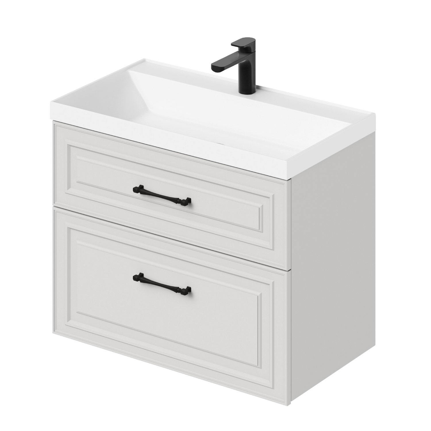 Изображение товара Подвесная тумба под раковину Итана Verona 2.0 79.8 см с раковиной Россия