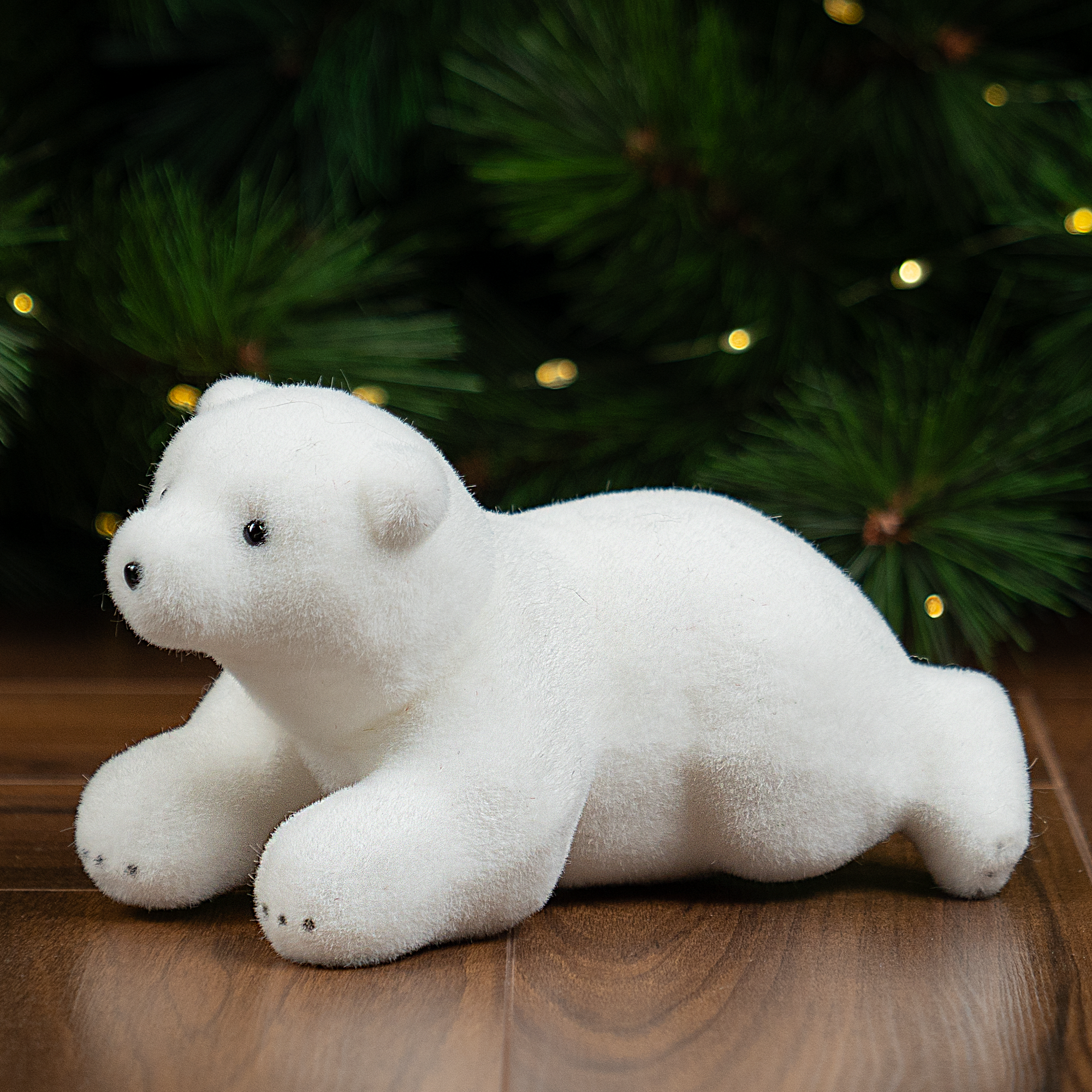 Изображение товара Декоративная фигура Мишка 14 см белый KREAFORTA для интерьера и подарков