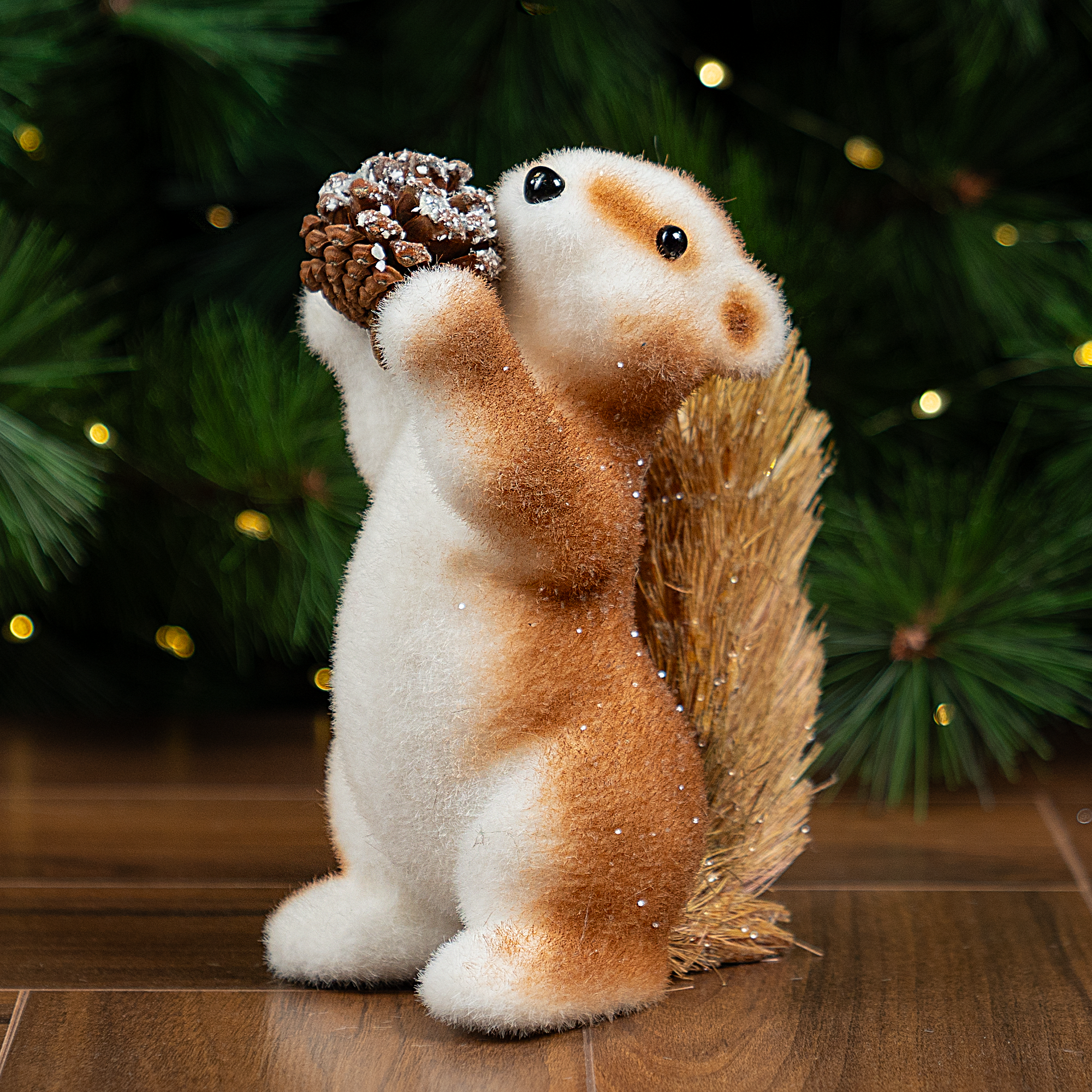 Изображение товара Фигура декоративная KREAFORTA Белка 20 см коричневый