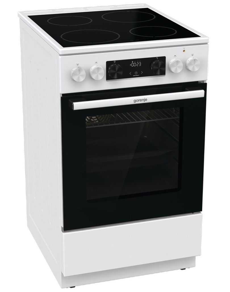 Изображение товара Электрическая плита с духовкой Gorenje GEC5C61WG 70л 11 режимов белая