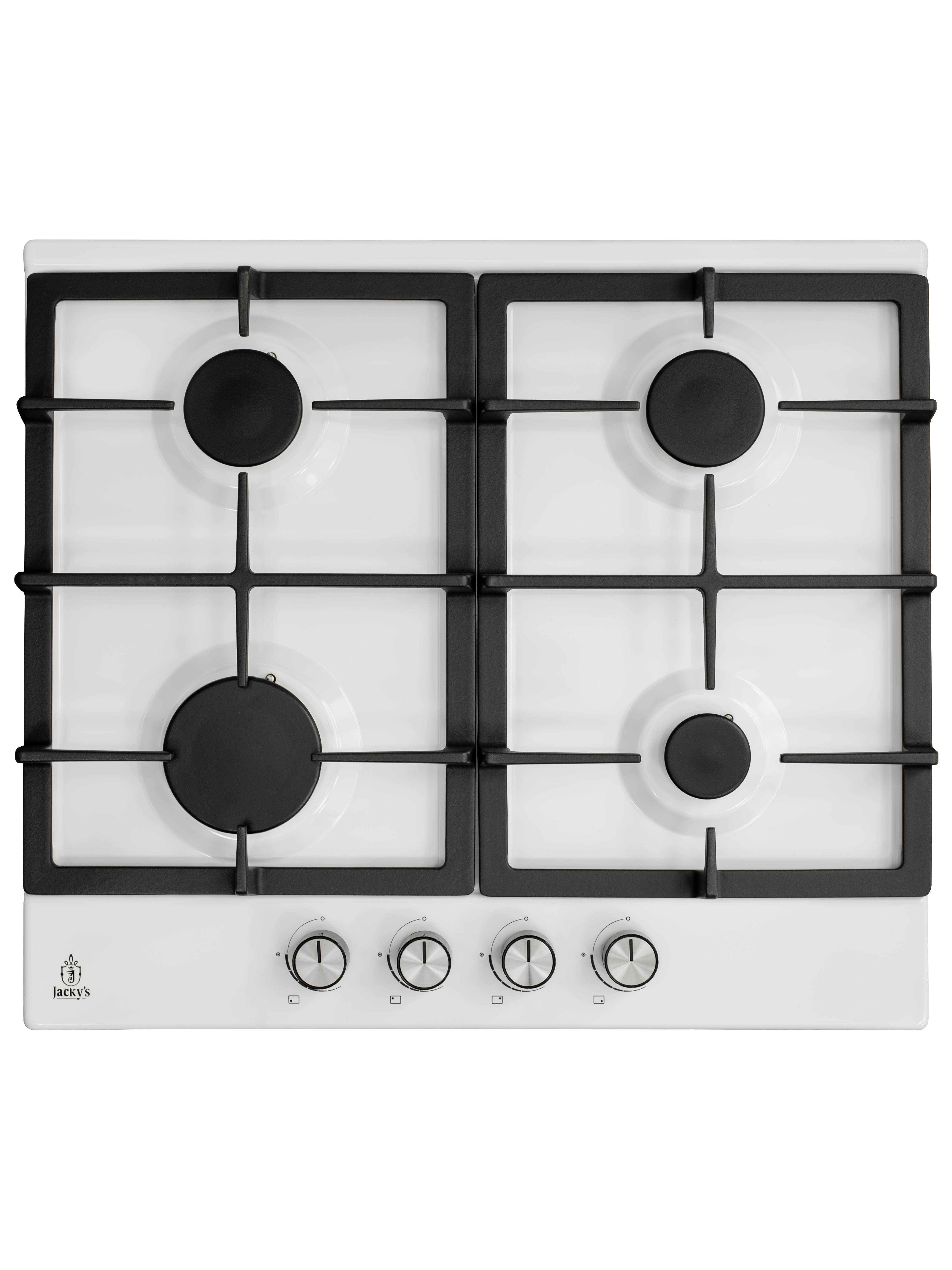 Изображение товара Газовая варочная панель Jacky`s JH GW633W 58 см 4 конфорки белая