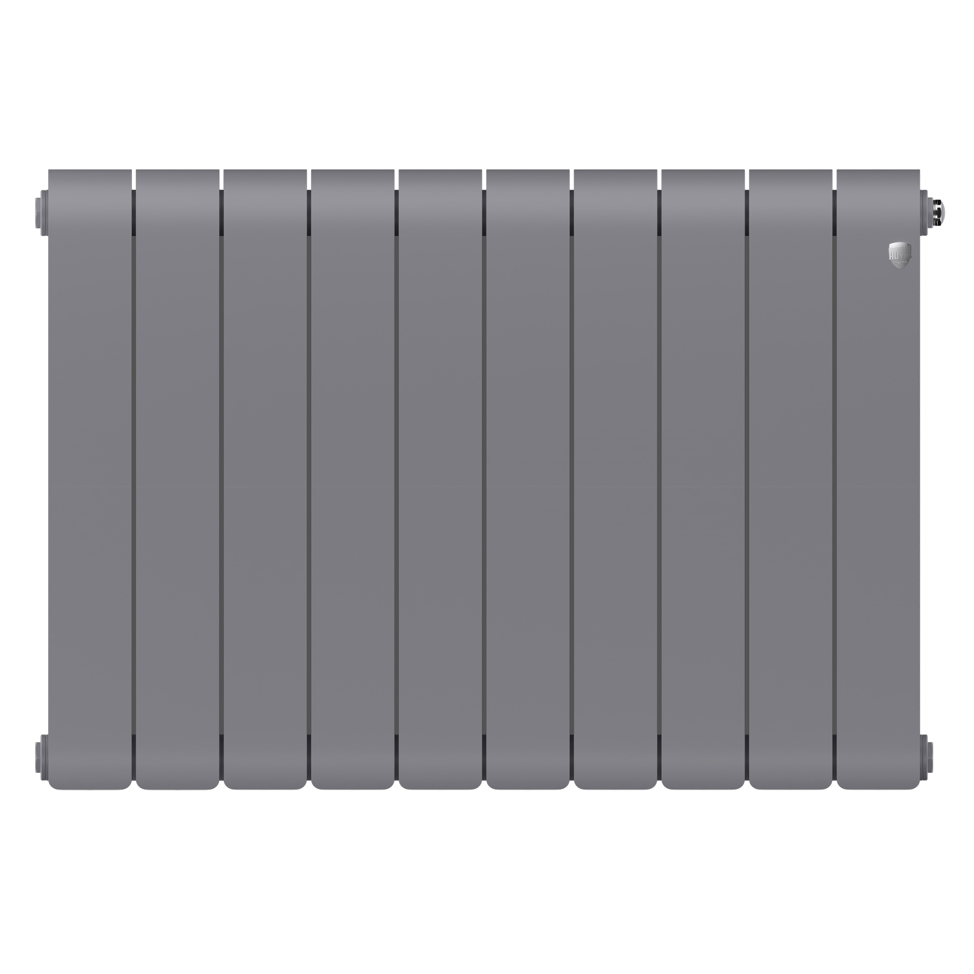 Изображение товара Радиатор секционный Royal Thermo Infinity SS 500/90 боковое подключение биметалл серый