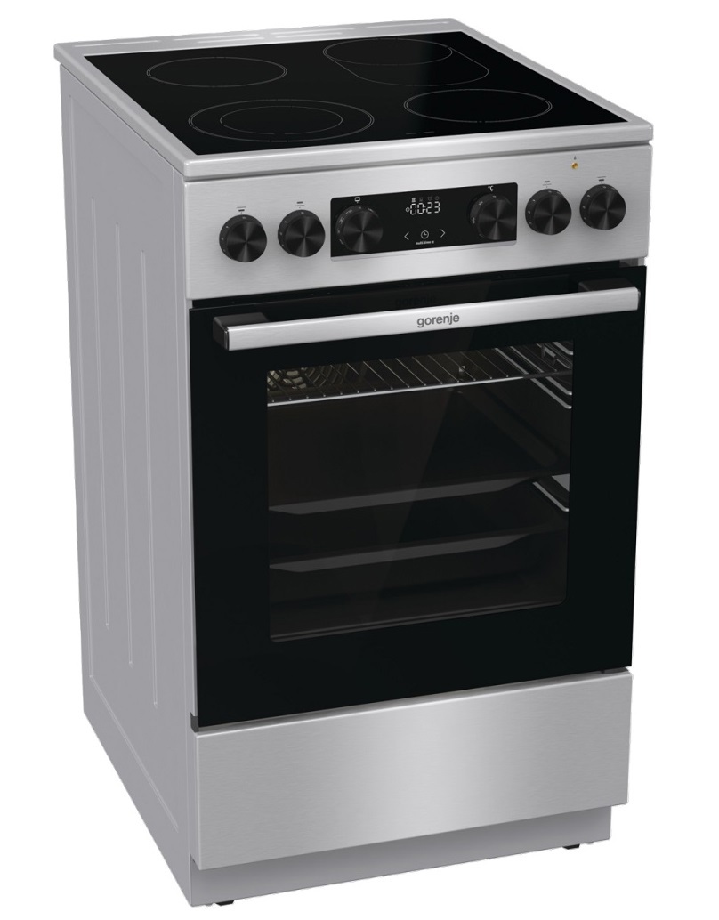 Изображение товара Электрическая плита с духовкой Gorenje 740509 50x85x59.4 см цвет серебристый