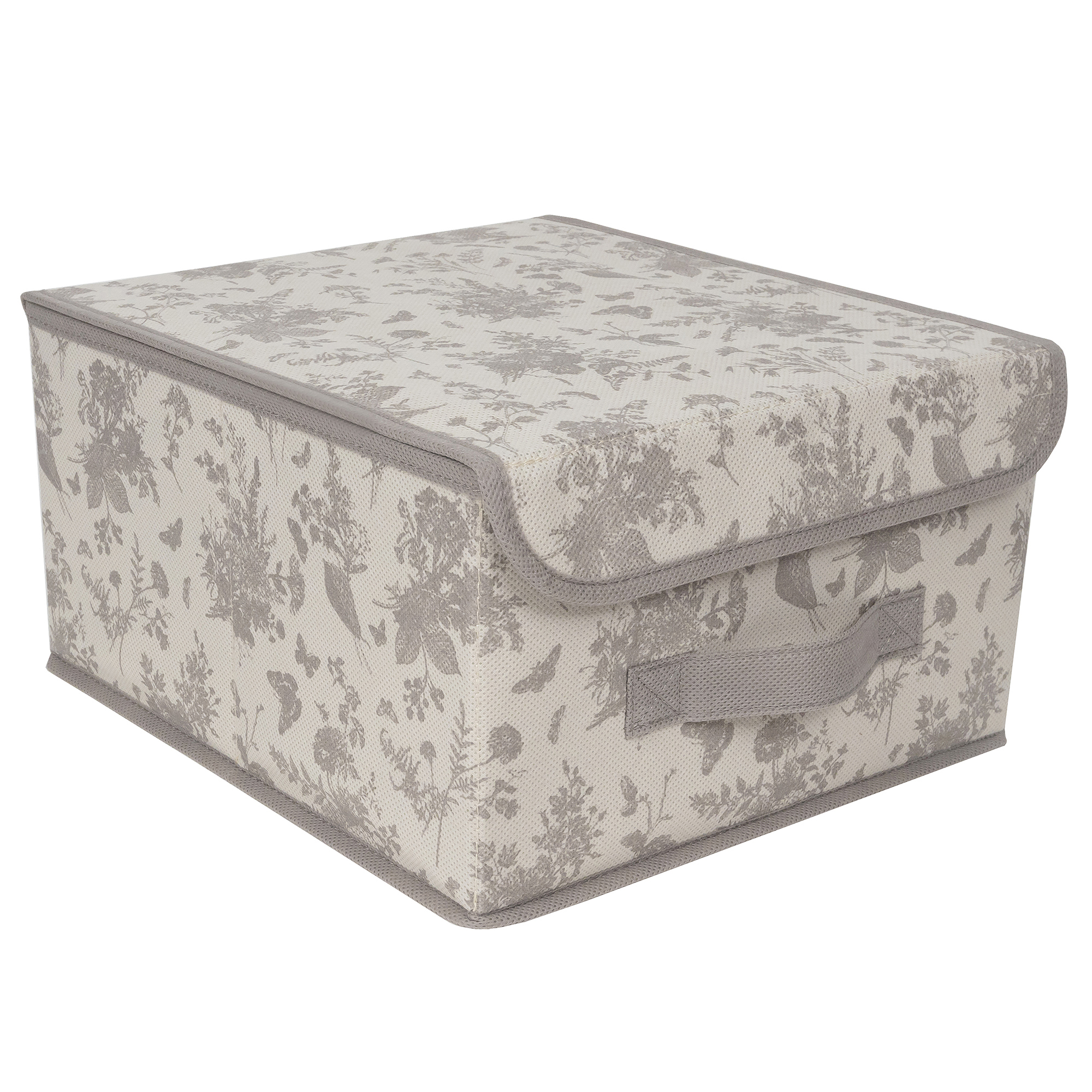 Изображение товара Органайзер для хранения Еврогарант Elegance складной 28x16x30 см нетканый цвет бежевый