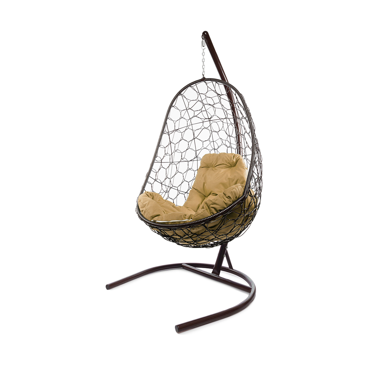 Изображение товара Кресло подвесное M-group 11140201 Овал до 120 кг коричневое