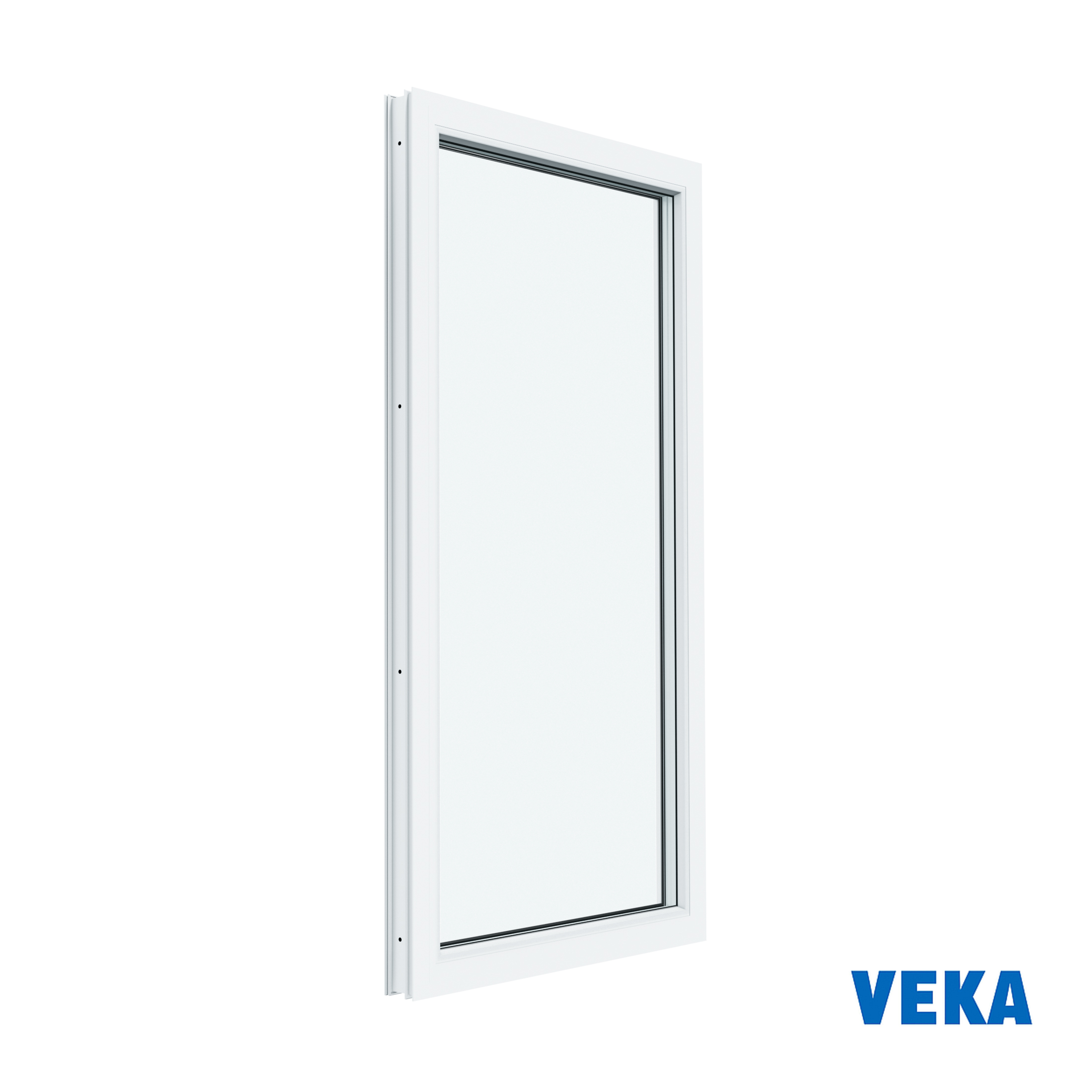 Изображение товара Пластиковое окно ПВХ Veka WHS 500x500мм (ВхШ) глухое двухкамерный стеклопакет цвет белый
