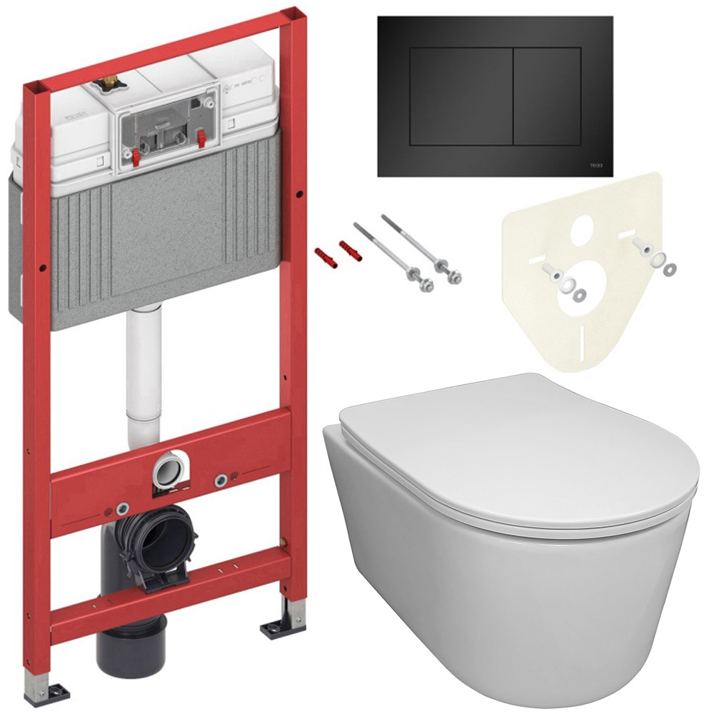 Изображение товара Комплект инсталляция TECE TECEbase 2.0 и унитаз Bloomix Ultra безободковый