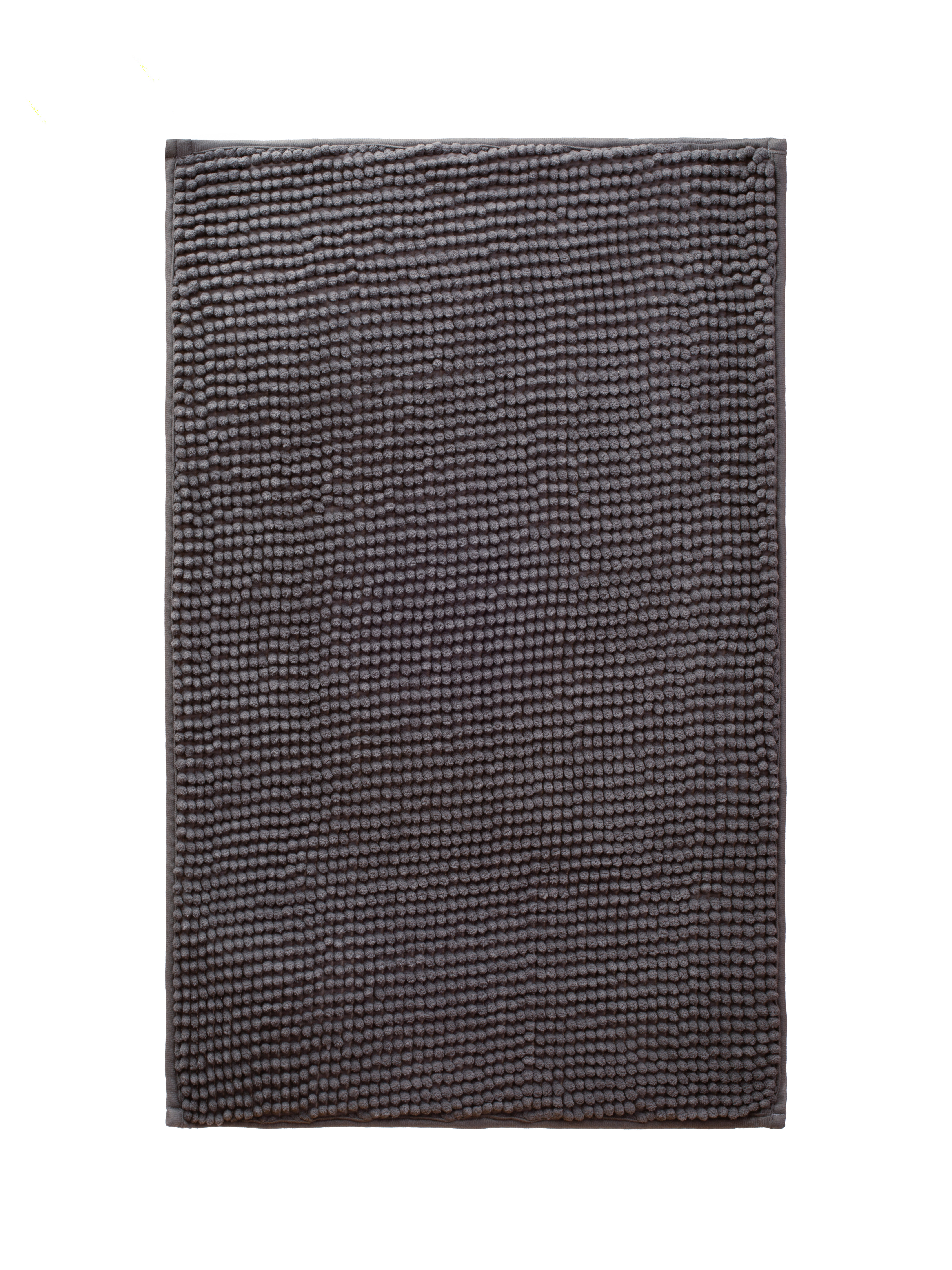 Изображение товара Коврик для ванной комнаты ЕВРОГАРАНТ Pietra 80x50 см серый противоскользящий