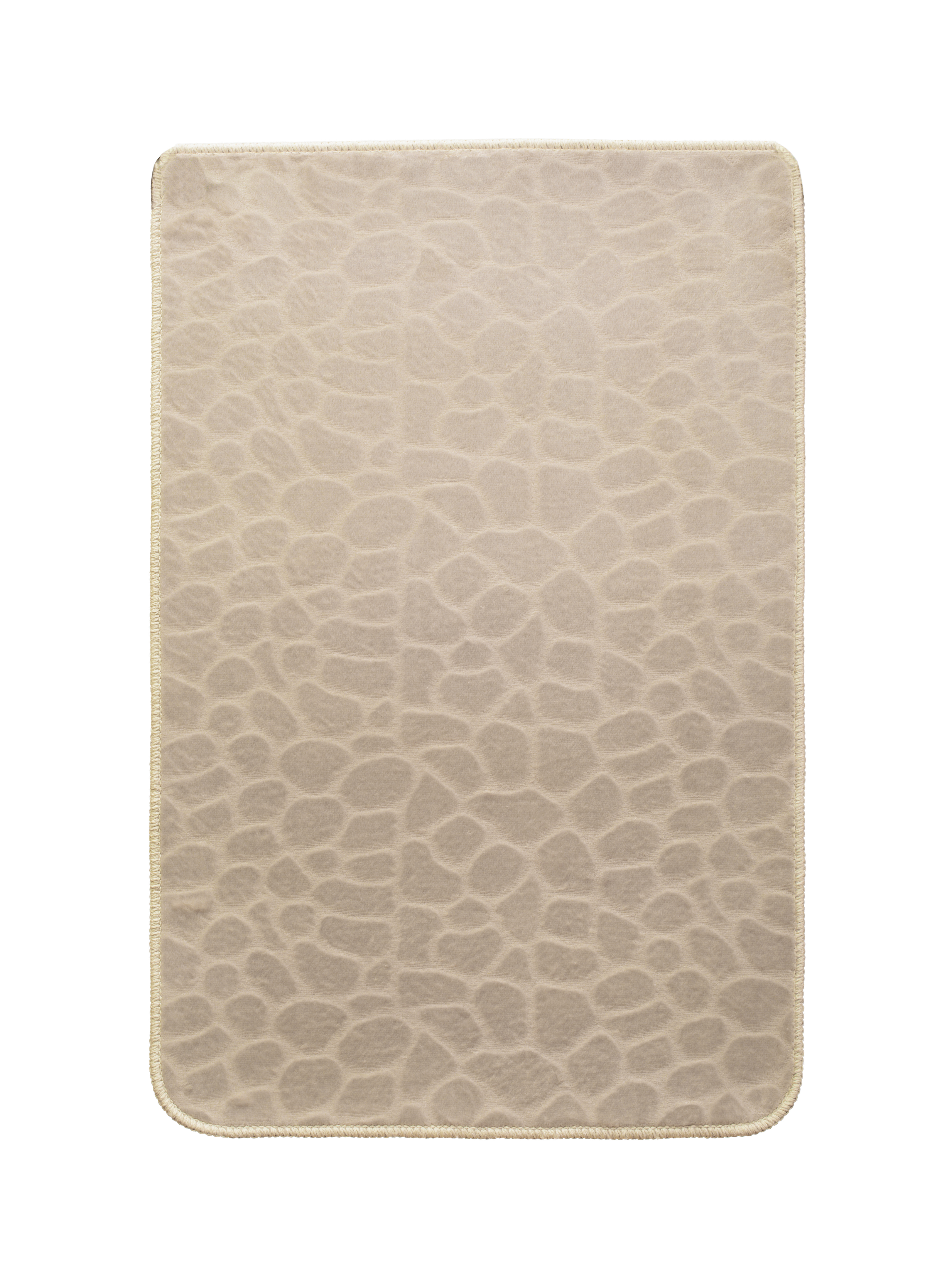 Изображение товара Коврик для ванной комнаты ЕВРОГАРАНТ 70x45 см антискользящий флис дизайн морские волны