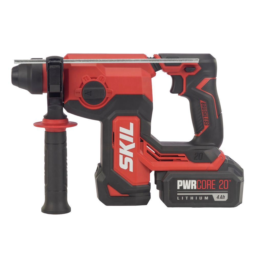 Изображение товара Перфоратор аккумуляторный бесщеточный SDS Plus Skil RH1780, 20 В Li-Ion 1x4 Ач, 2.2 Дж
