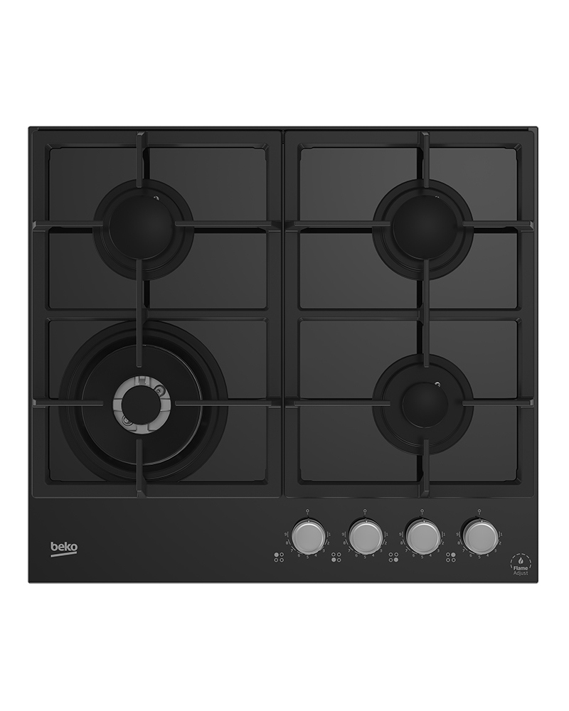 Изображение товара Газовая варочная панель Beko HILW64325SB 58.5 см 4 конфорки цвет черный