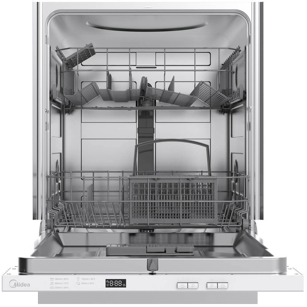 Изображение товара Встраиваемая посудомоечная машина Midea 2105838 65 см 5 программ серый