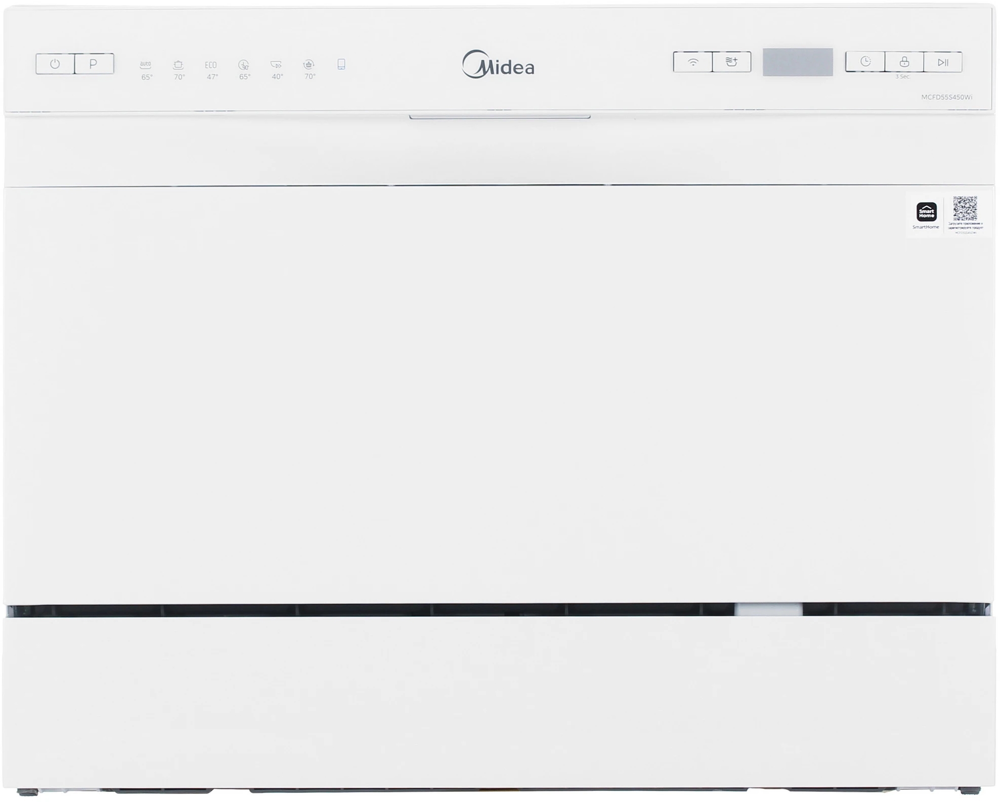 Изображение товара Встраиваемая посудомоечная машина Midea 2112870 55 см 5 программ цвет белый