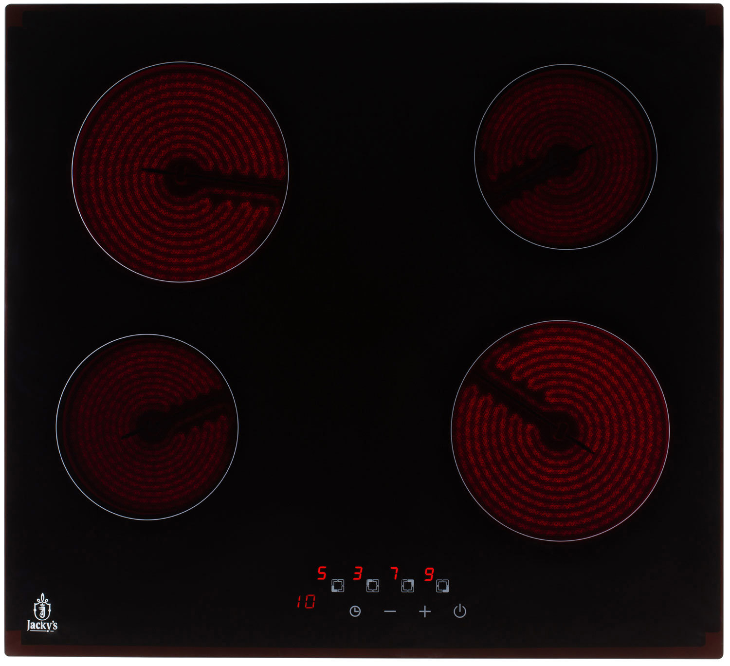Изображение товара Электрическая варочная панель Jacky's JH MB63 4 конфорки с сенсорным управлением