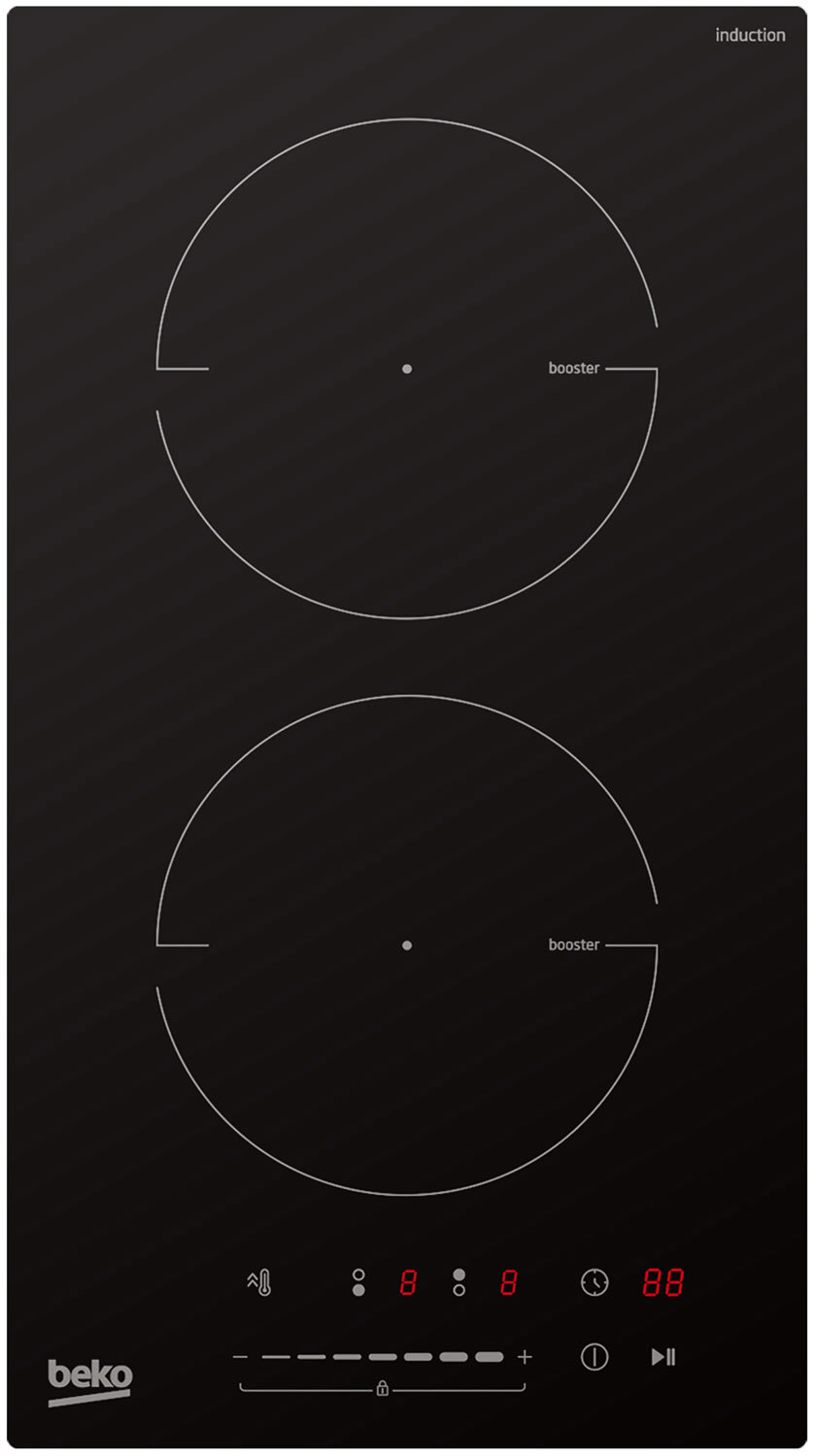 Изображение товара Электрическая варочная панель Beko HDI 32400 TO 2 конфорки стеклокерамика